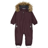 COLOR KIDS Kinder Skioverall Fake Fur braun | 98 von color kids