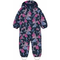 COLOR KIDS Mini Kinder Skioverall W. 2 Zip-AOP pink | 104 von color kids