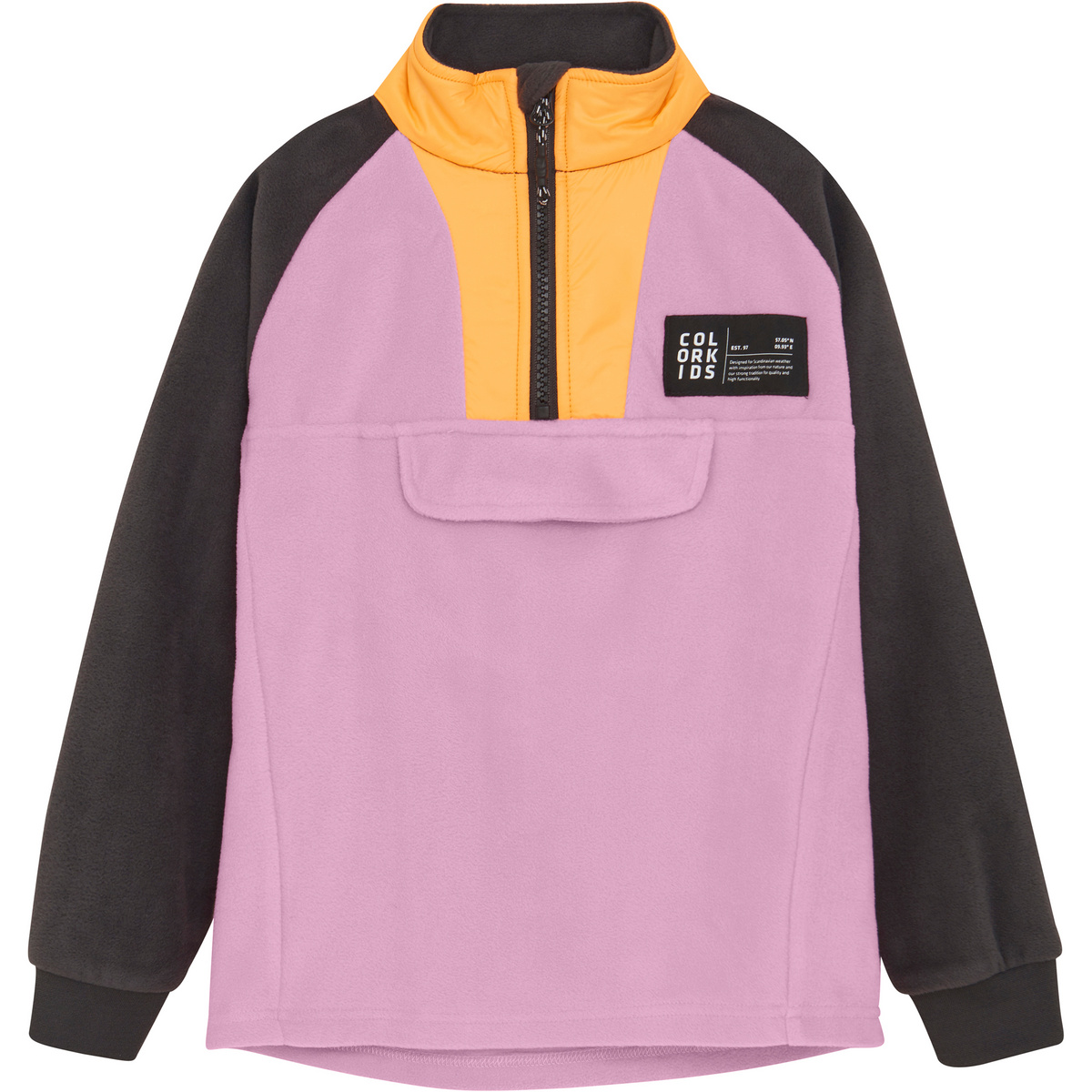 Color Kids Kinder Fleece Anorak von color kids