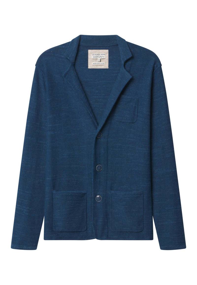 colours & sons Blouson »colours & sons Blazer Blazer Slub« von colours & sons