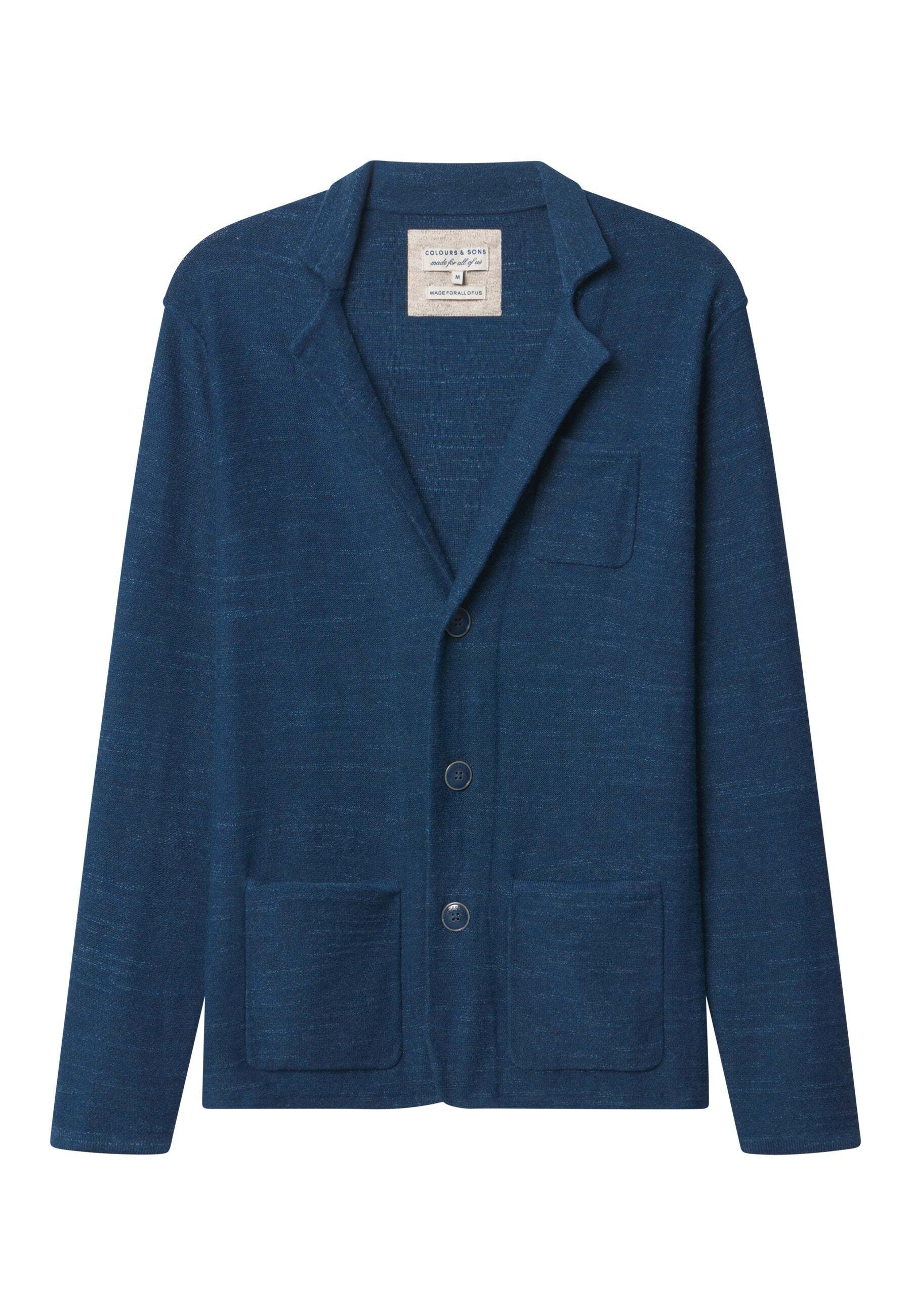 colours & sons Blouson »colours & sons Blazer Blazer Slub« von colours & sons