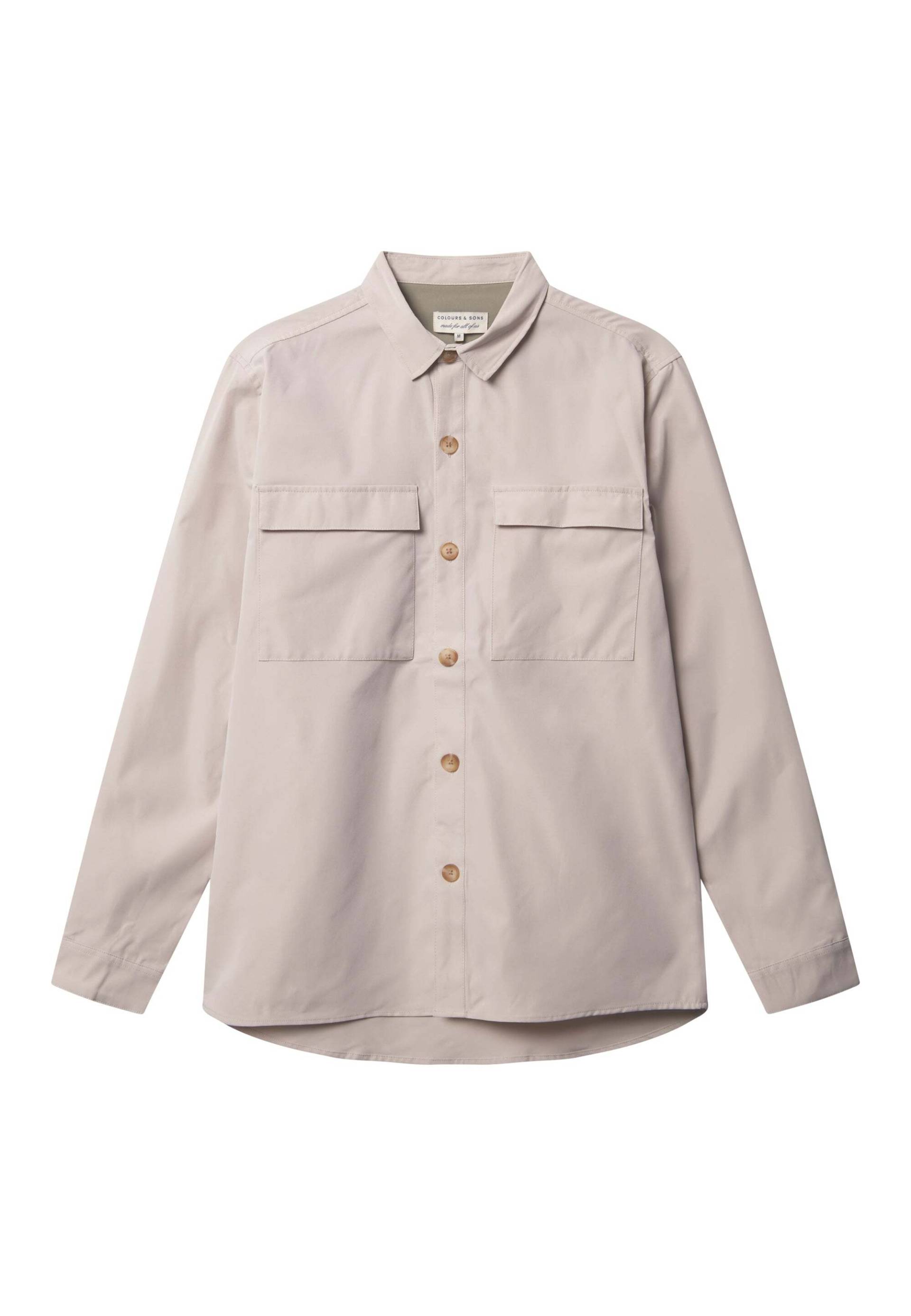 colours & sons Hemdjacke »colours & sons Hemdjacke Overshirt- Pocket« von colours & sons