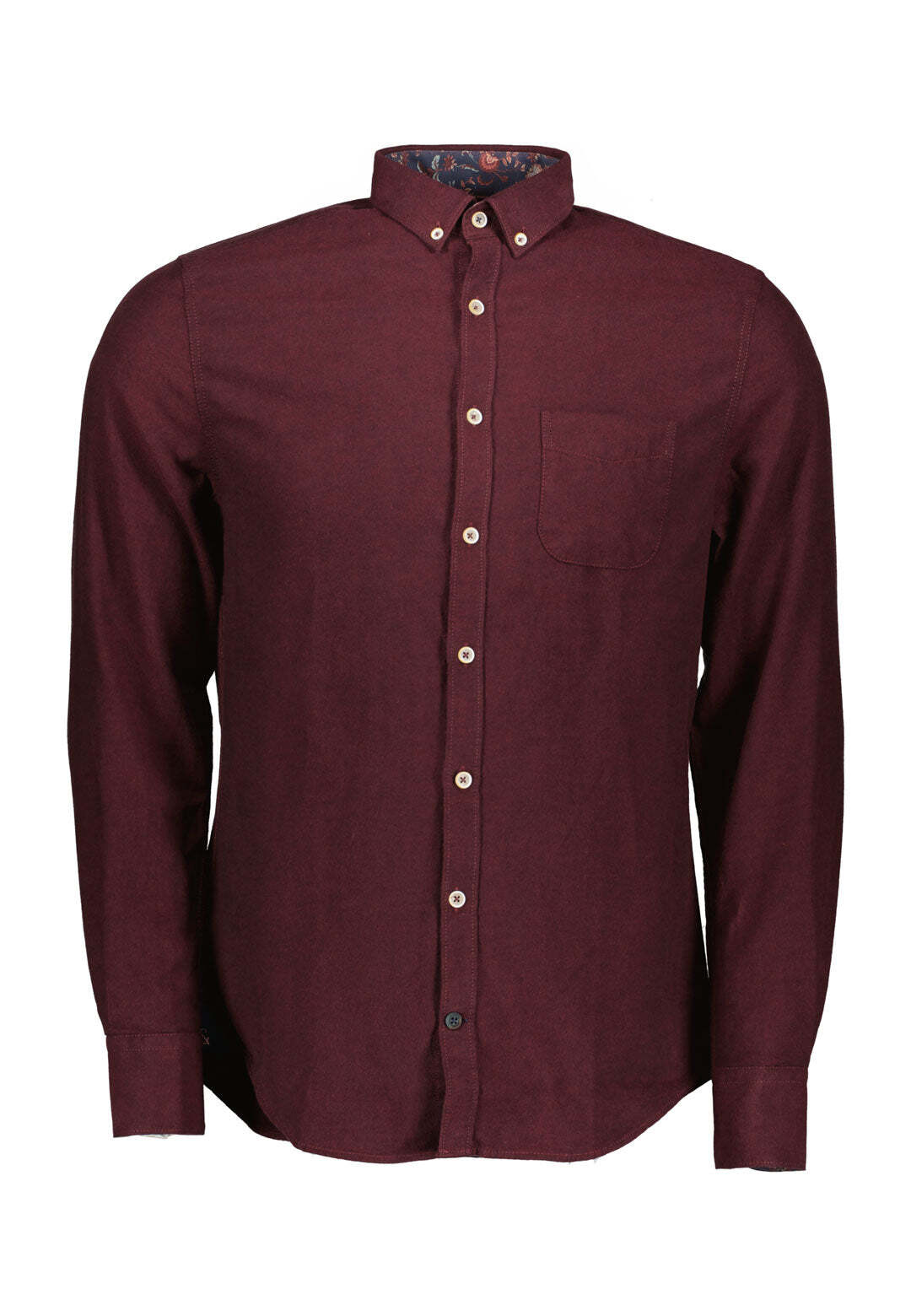 colours & sons Langarmhemd »colours & sons Hemden Shirt-Brushed Twill« von colours & sons