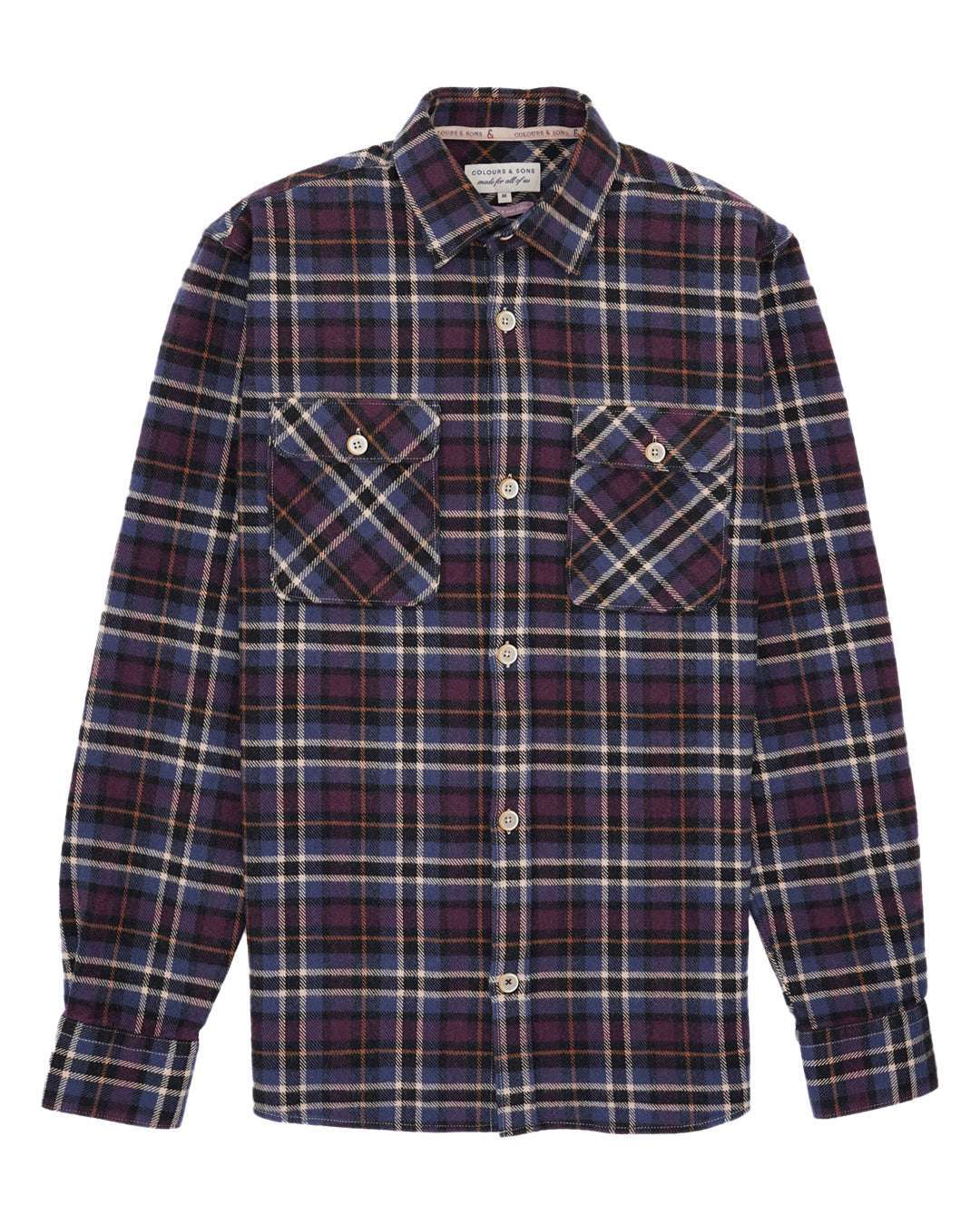 colours & sons Langarmhemd »colours & sons Hemden Shirt-Check« von colours & sons