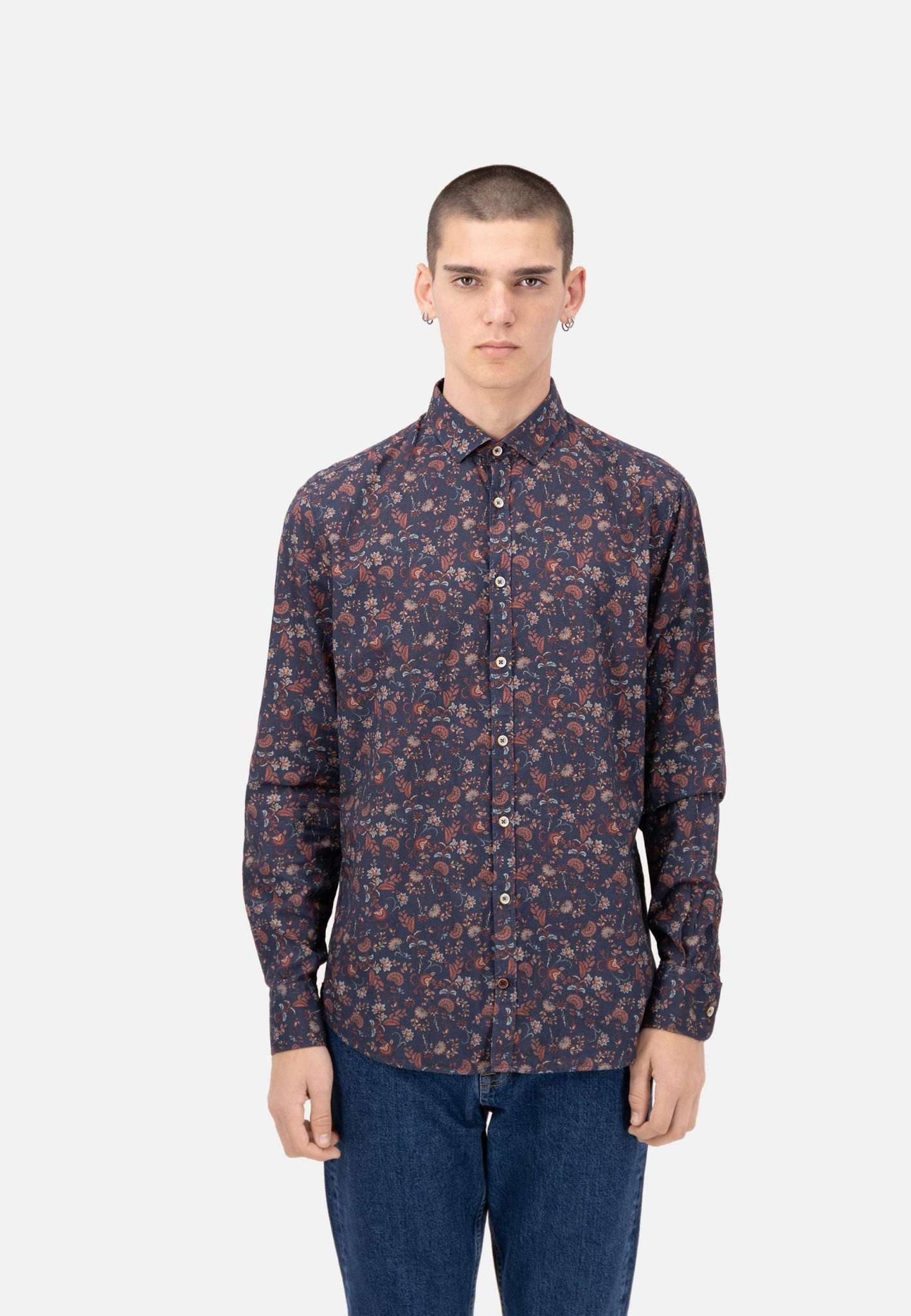 colours & sons Kurzarmhemd »Hemden Shirt-Floral Print« von colours & sons