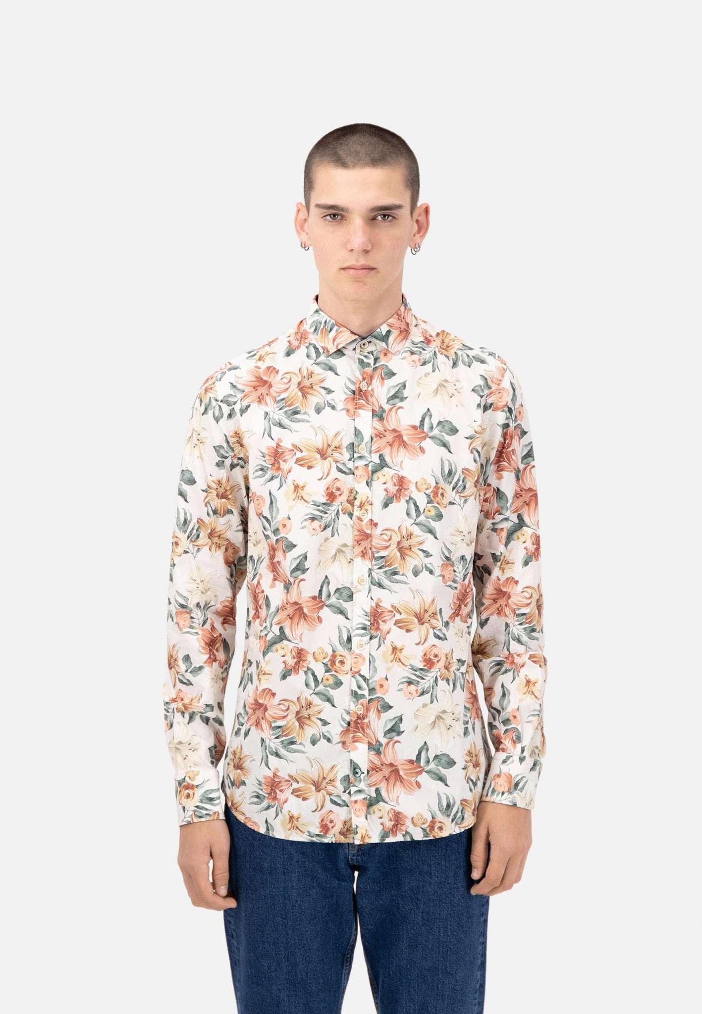 colours & sons Kurzarmhemd »Hemden Shirt-Flower Print« colours & sons Kurzarmhemd »Hemden Shirt-Flower Print« von colours & sons