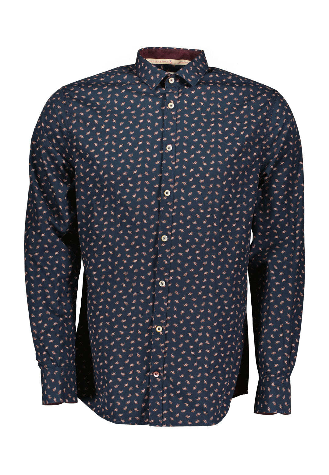 colours & sons Langarmhemd »colours & sons Hemden Shirt-Paisley Print« von colours & sons