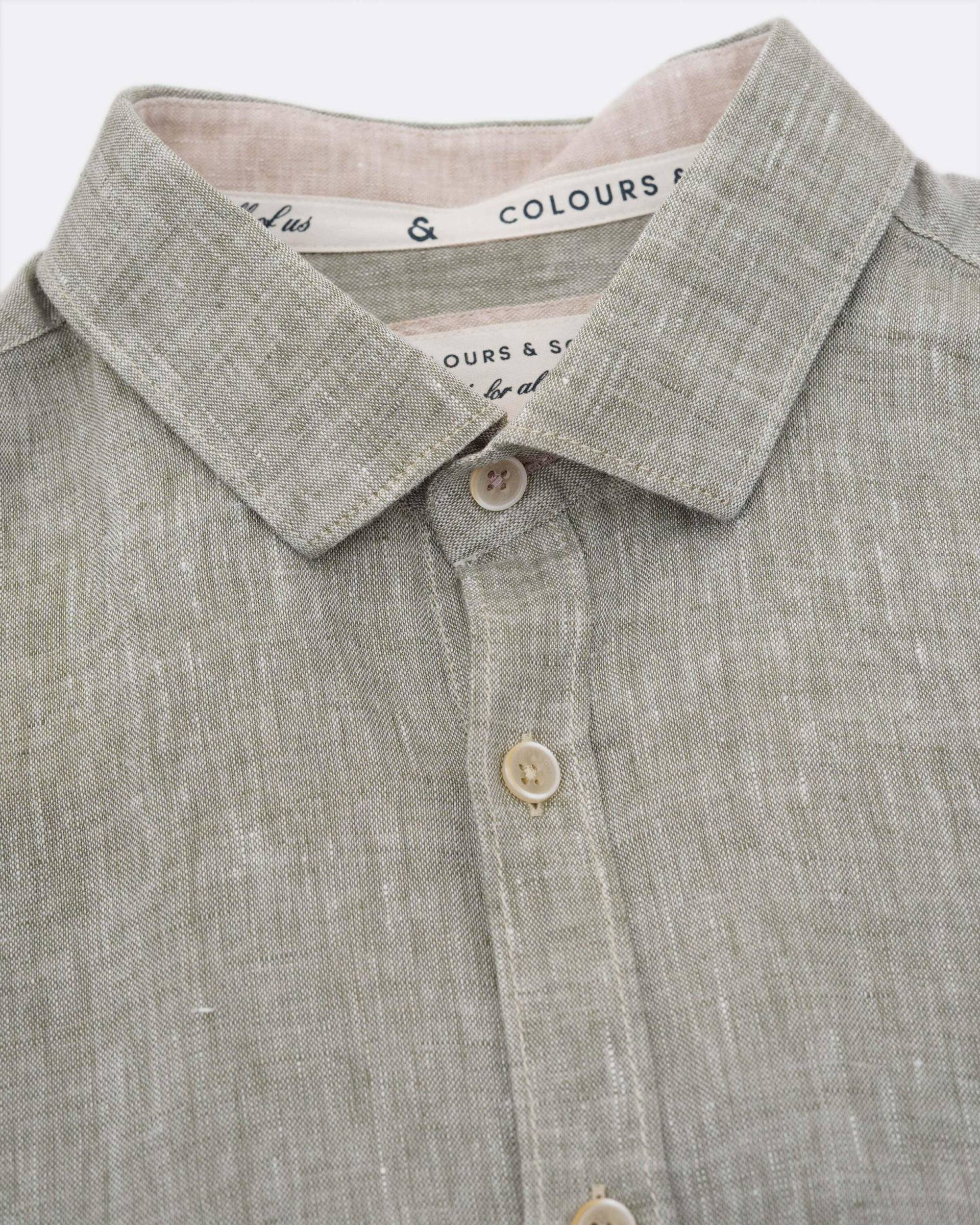 colours & sons Kurzarmhemd »HemdenShirtLinen« von colours & sons