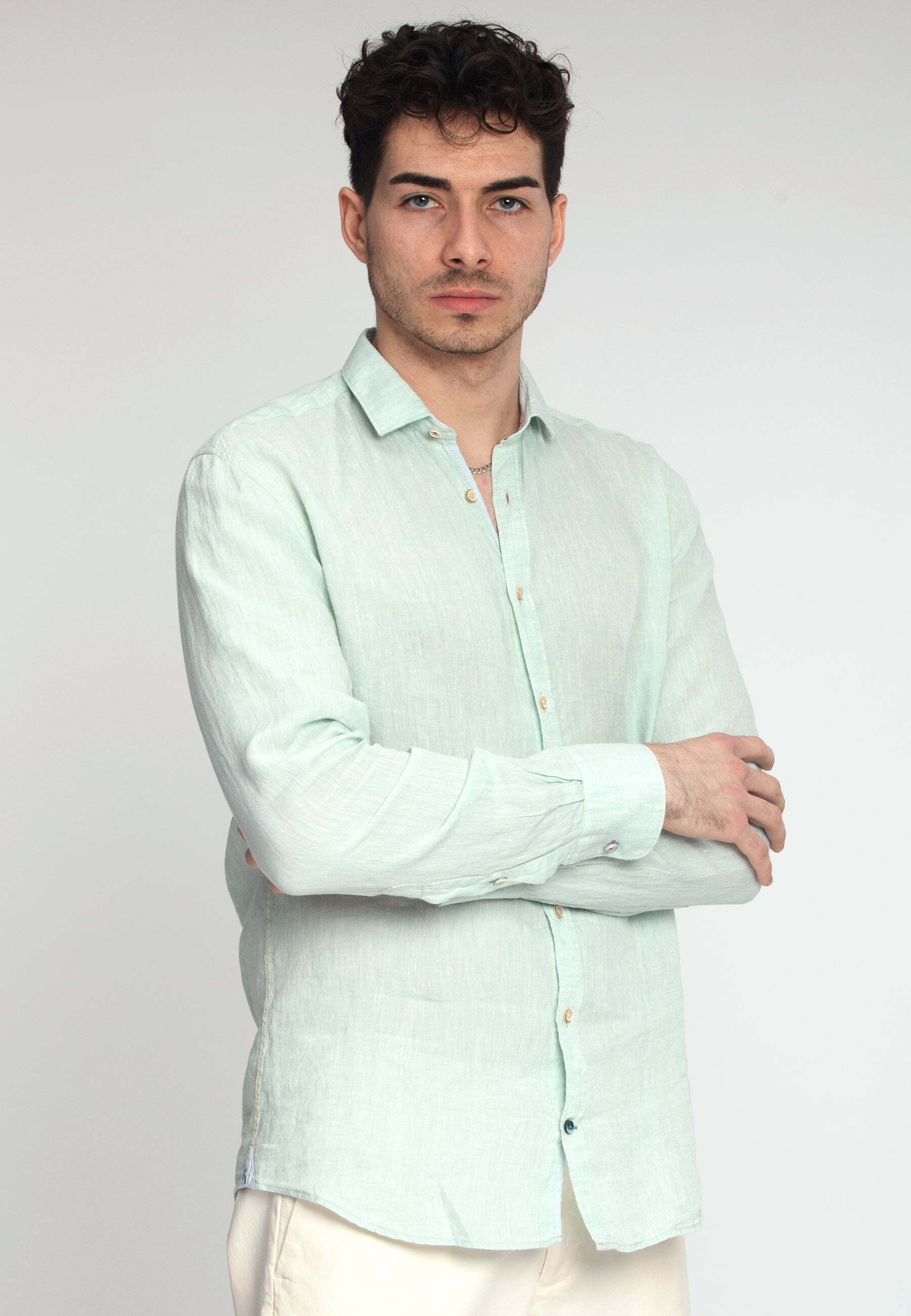 colours & sons Kurzarmhemd »HemdenShirtLinen« von colours & sons