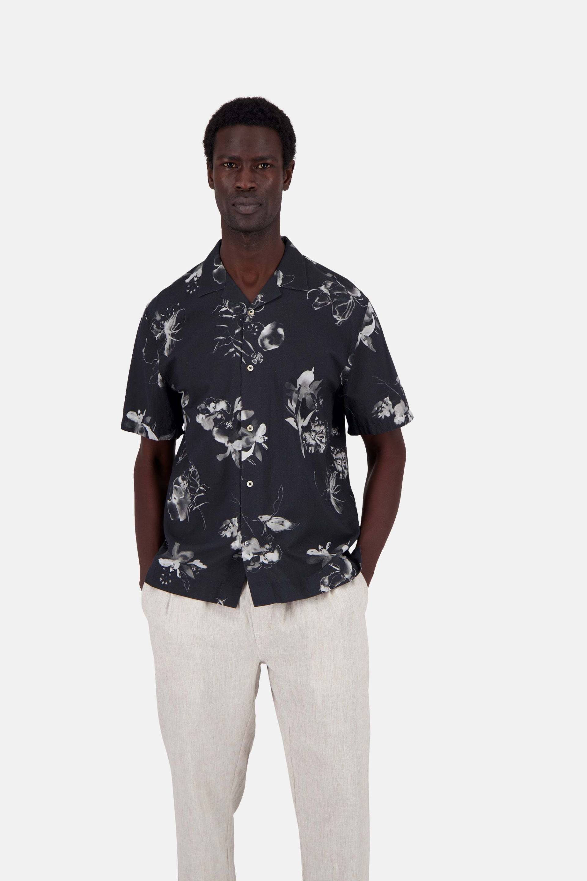 colours & sons Kurzarmhemd »colours & sons Kurzarmhemd Shirt-Printed« von colours & sons