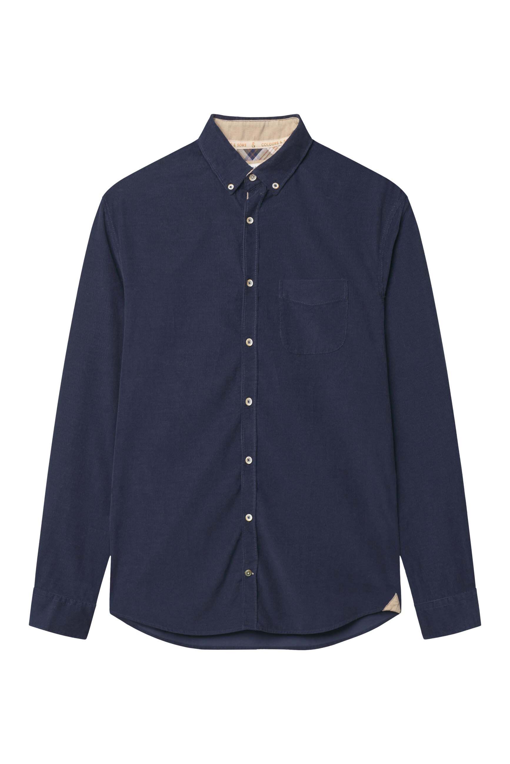 colours & sons Langarmhemd »colours & sons Langarmhemd Shirt Corduroy« von colours & sons