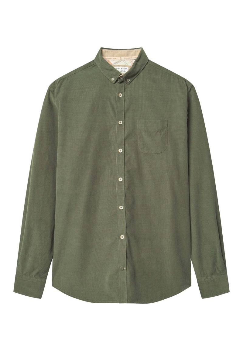 colours & sons Langarmhemd »colours & sons Langarmhemd Shirt Corduroy« von colours & sons