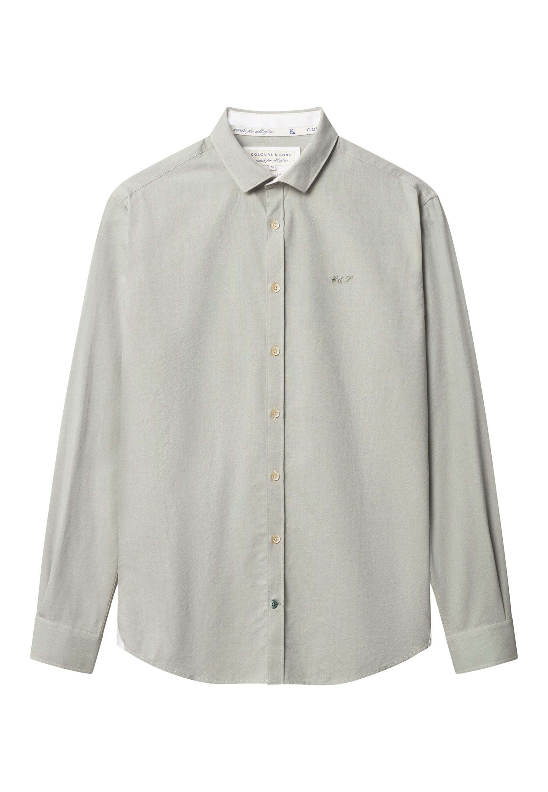 colours & sons Langarmhemd »colours & sons Langarmhemd Shirt-Soft Oxford« von colours & sons