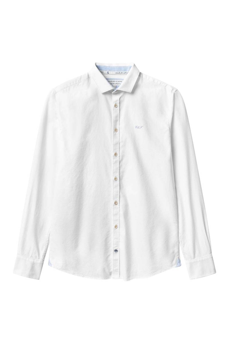 colours & sons Langarmhemd »colours & sons Langarmhemd Shirt-Soft Oxford« von colours & sons