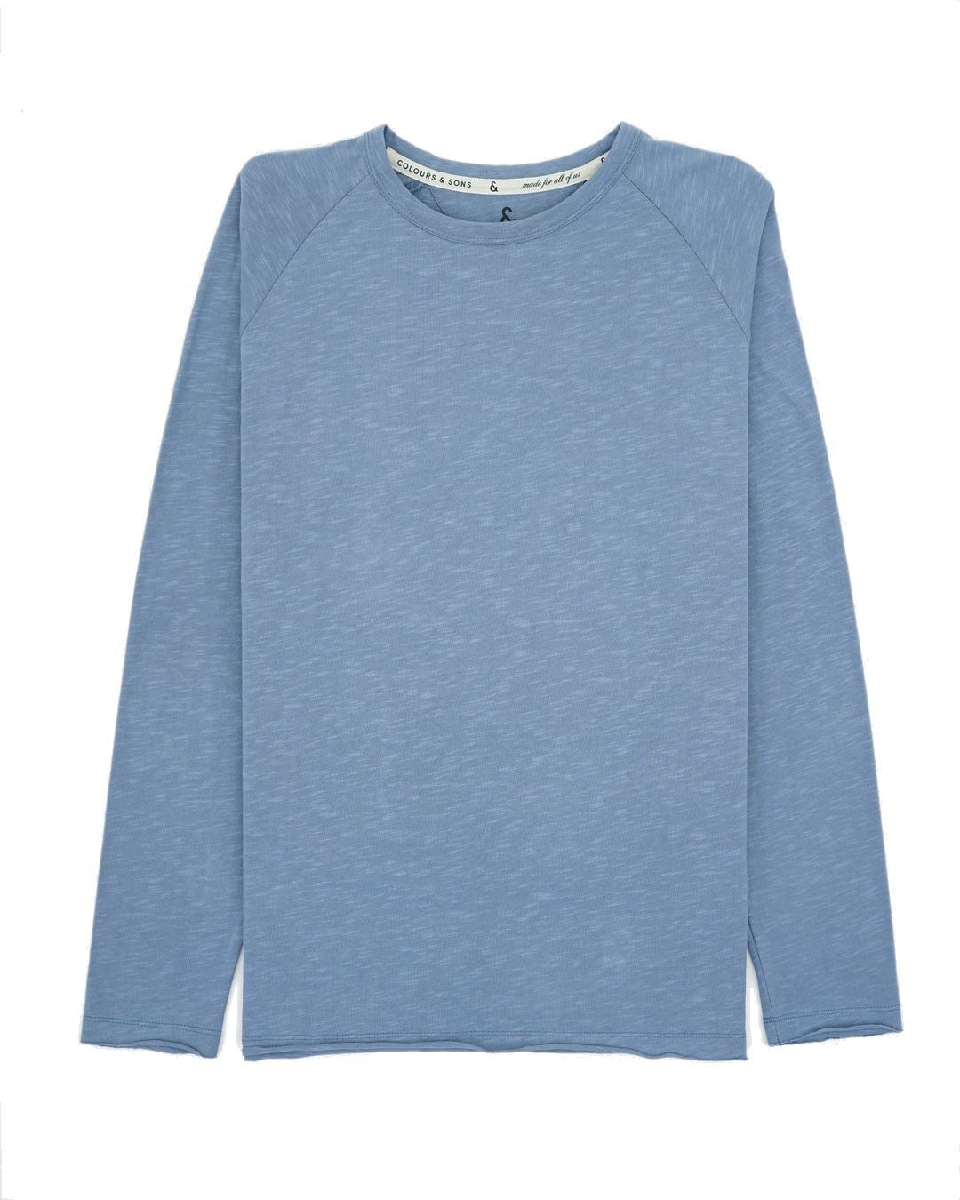 colours & sons Langarmhemd »colours & sons Langarmshirts Longsleeve - Slub« von colours & sons