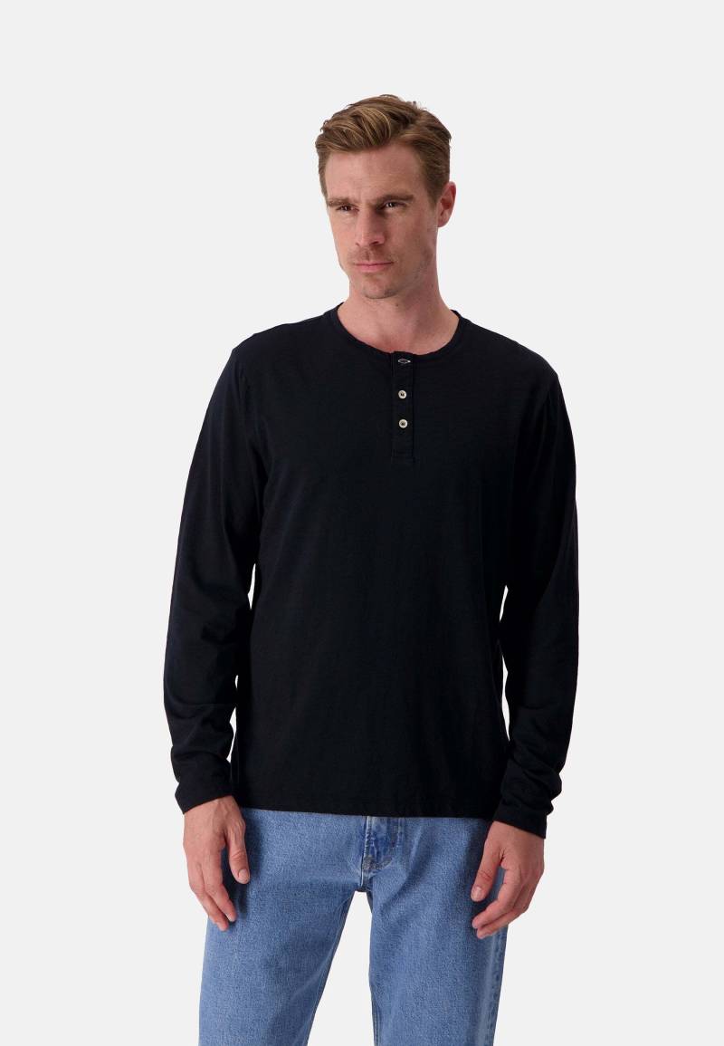 colours & sons Longsweatshirt »colours & sons Langarmshirt Henley Slub« von colours & sons