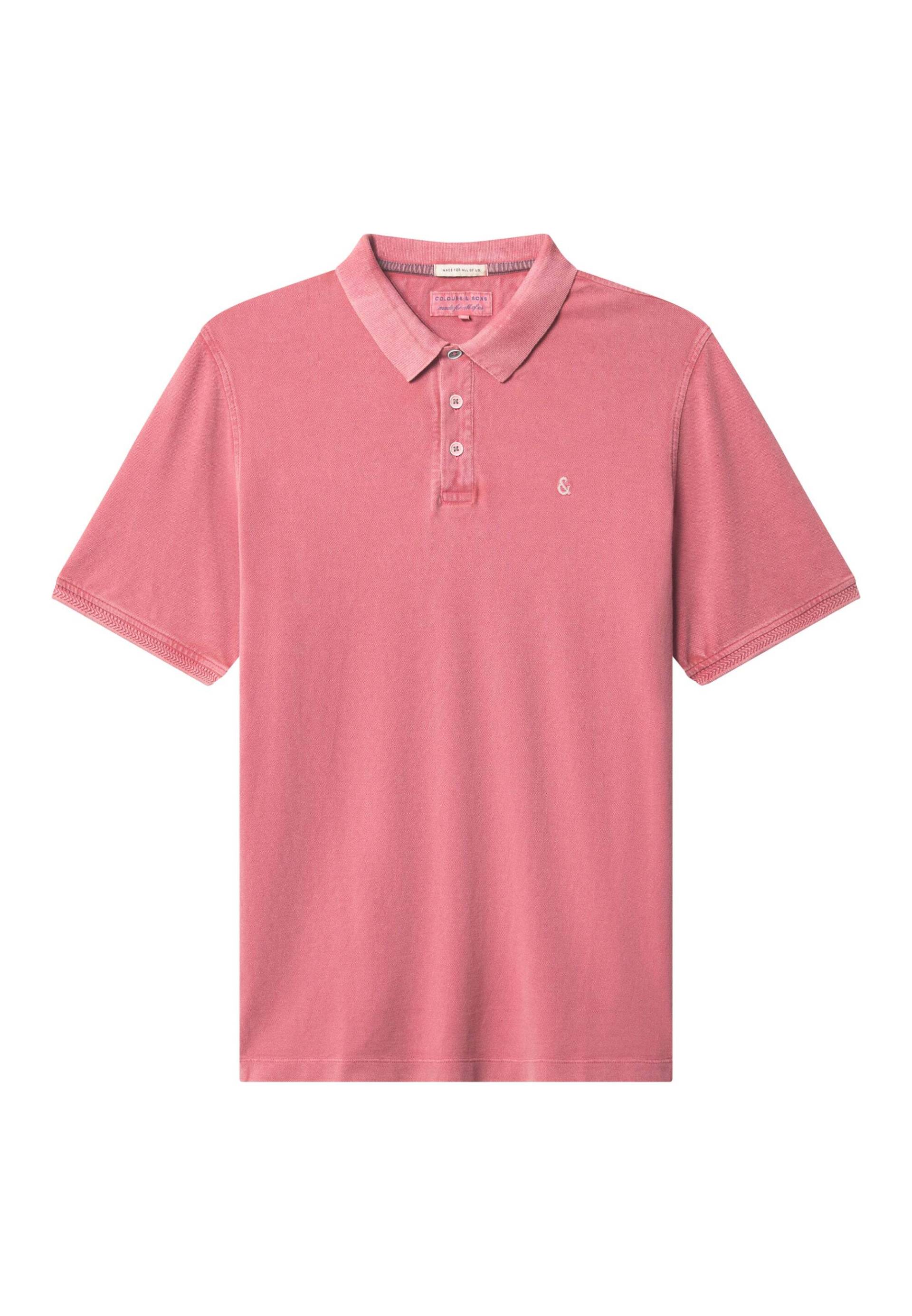 colours & sons Poloshirt »Colours&Sons Polos Garment Dyed« von colours & sons