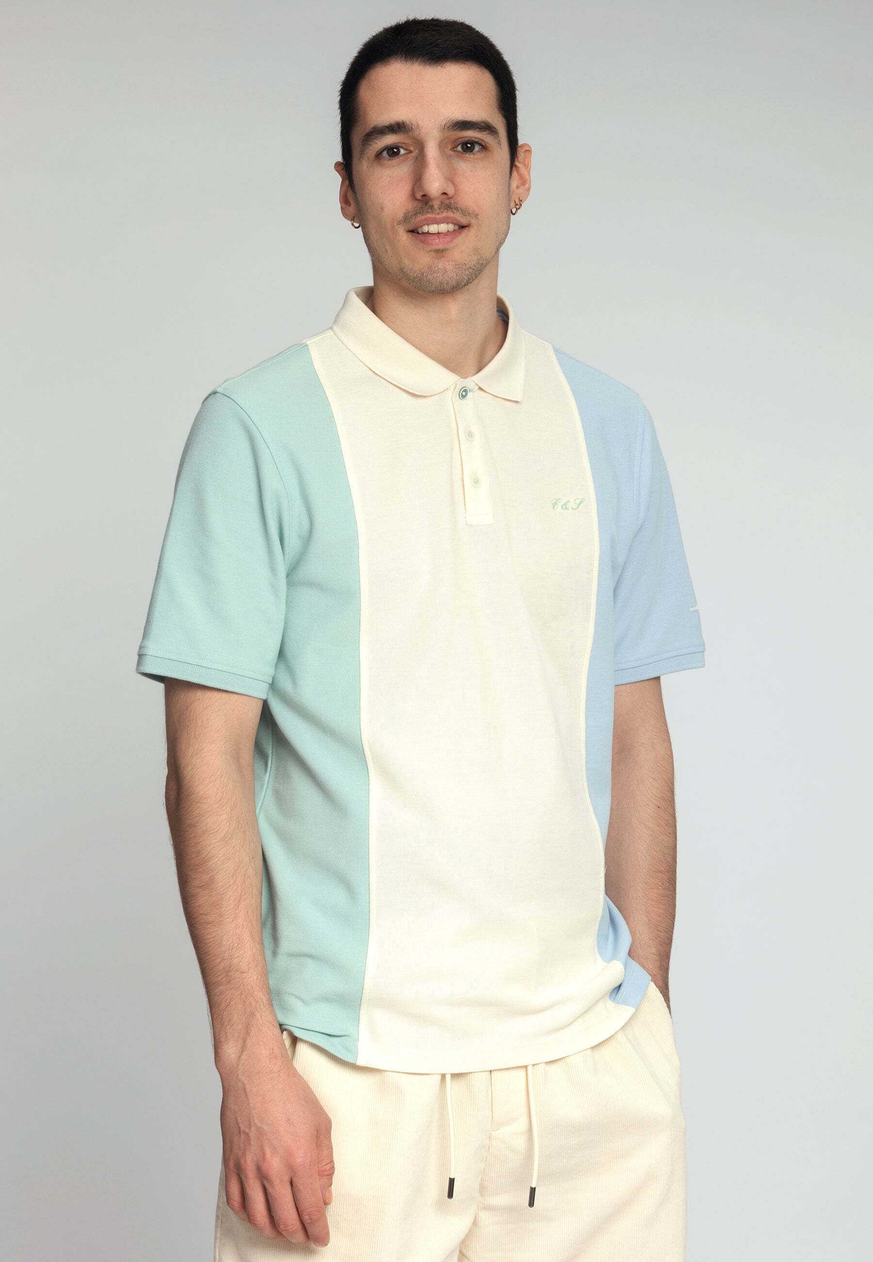 colours & sons Poloshirt »colours & sons Polos Polo Cut & Sewn« von colours & sons