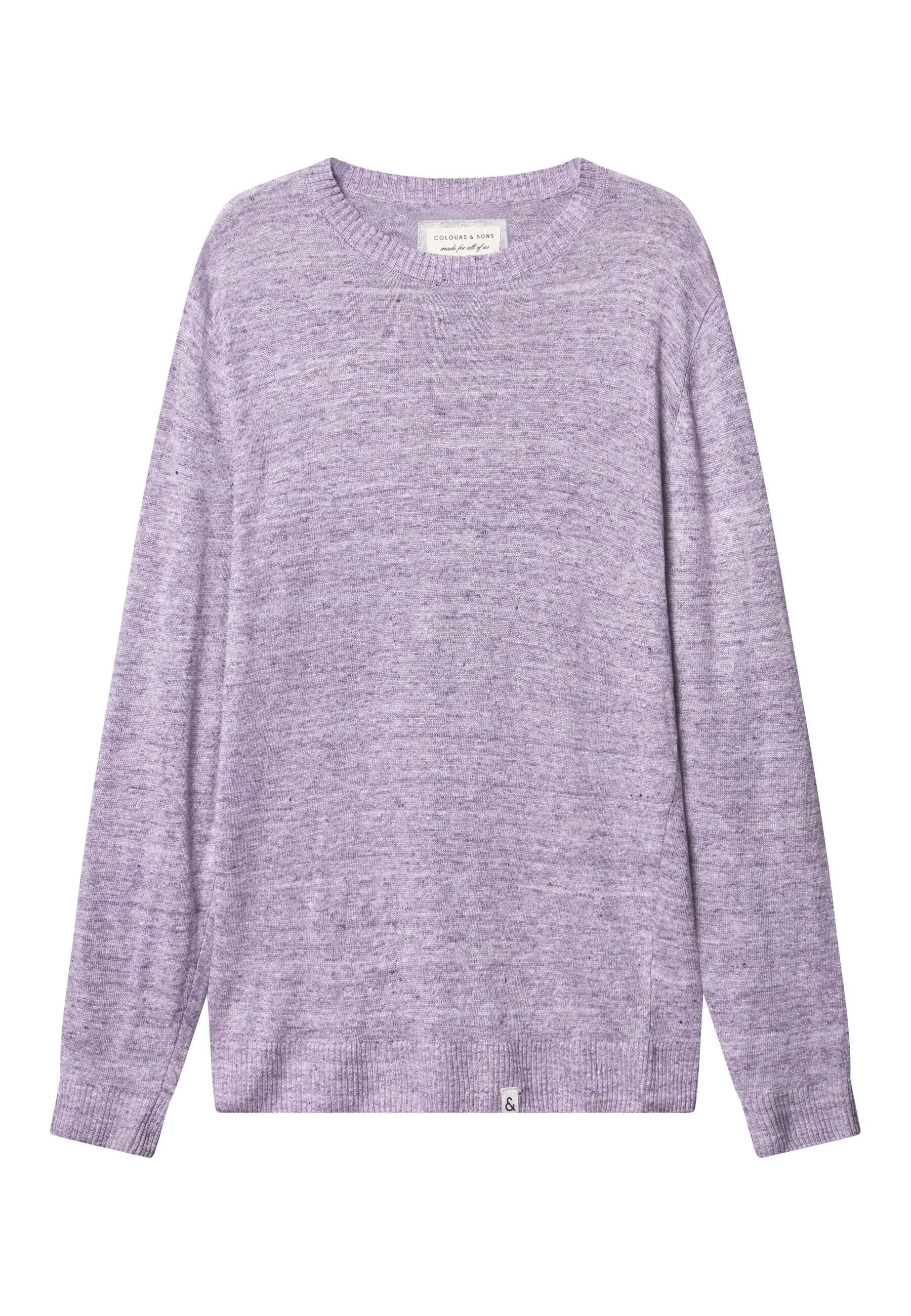colours & sons Strickpullover »colours & sons Pullover Roundneck-Linen« colours & sons Strickpullover »colours & sons Pullover Roundneck-Linen« von colours & sons