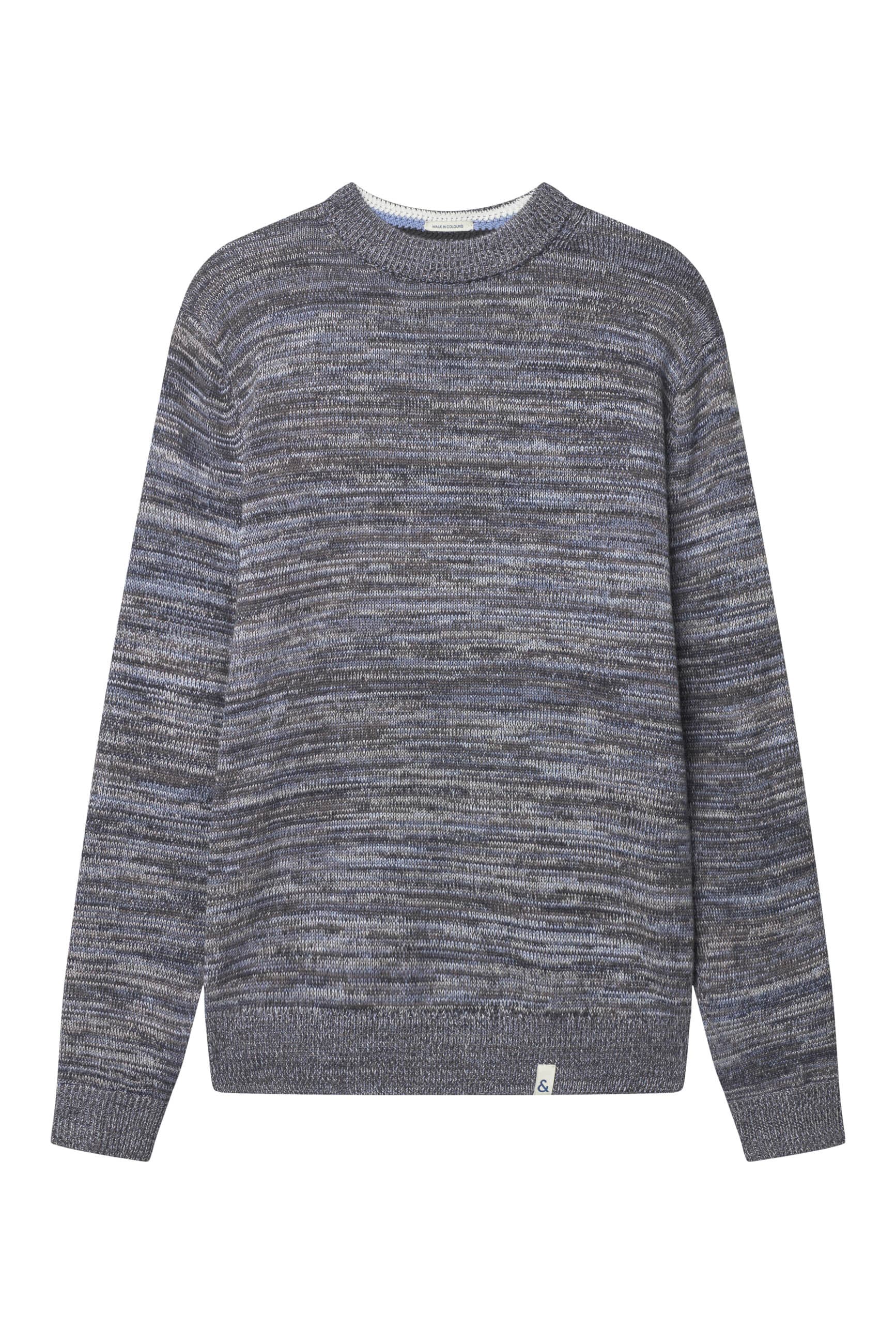 colours & sons Strickpullover »colours & sons Pullover Roundneck Mouliné« von colours & sons