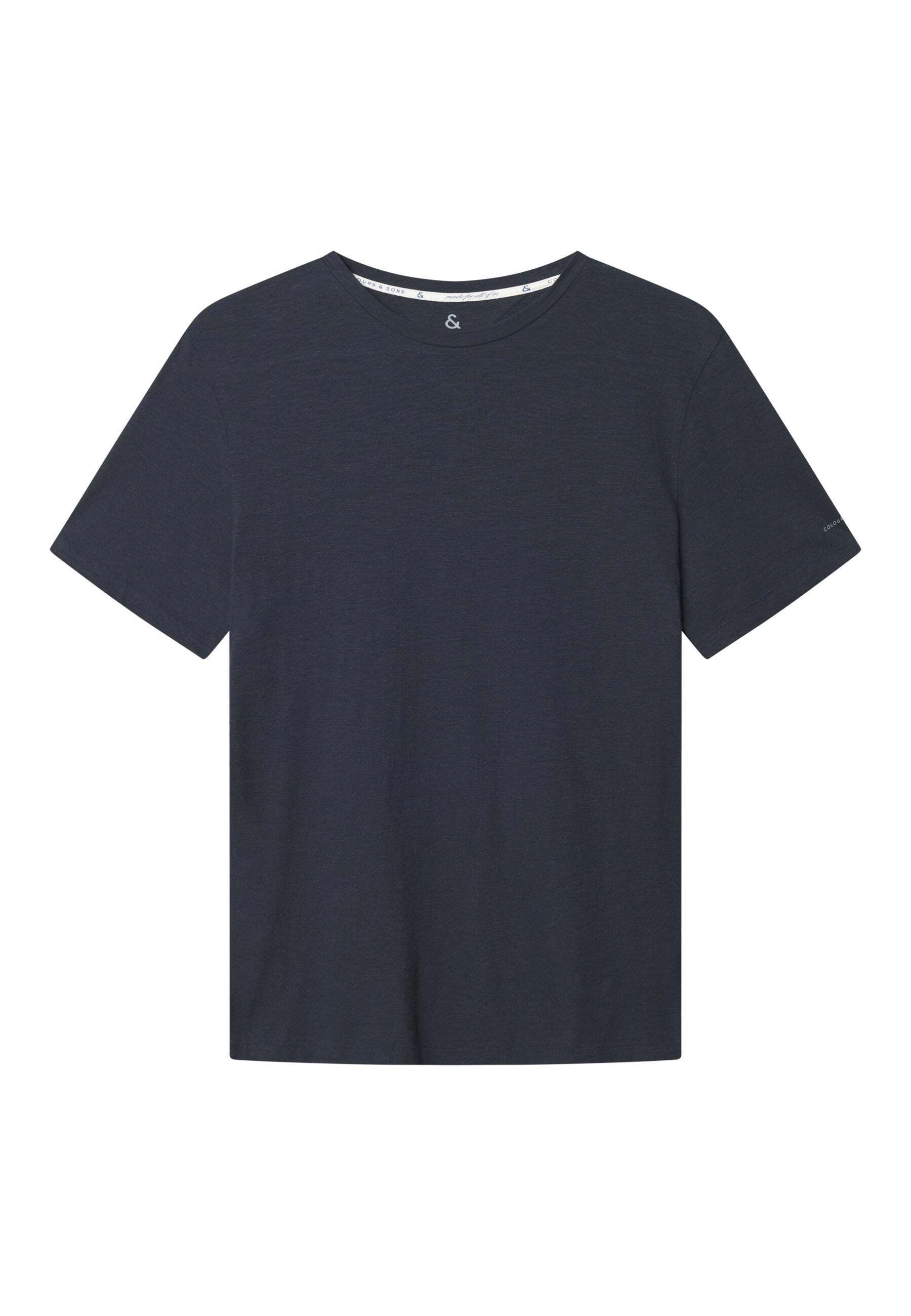 colours & sons T-Shirt »colours & sons T-Shirt T-Shirt-Linen Blend« von colours & sons