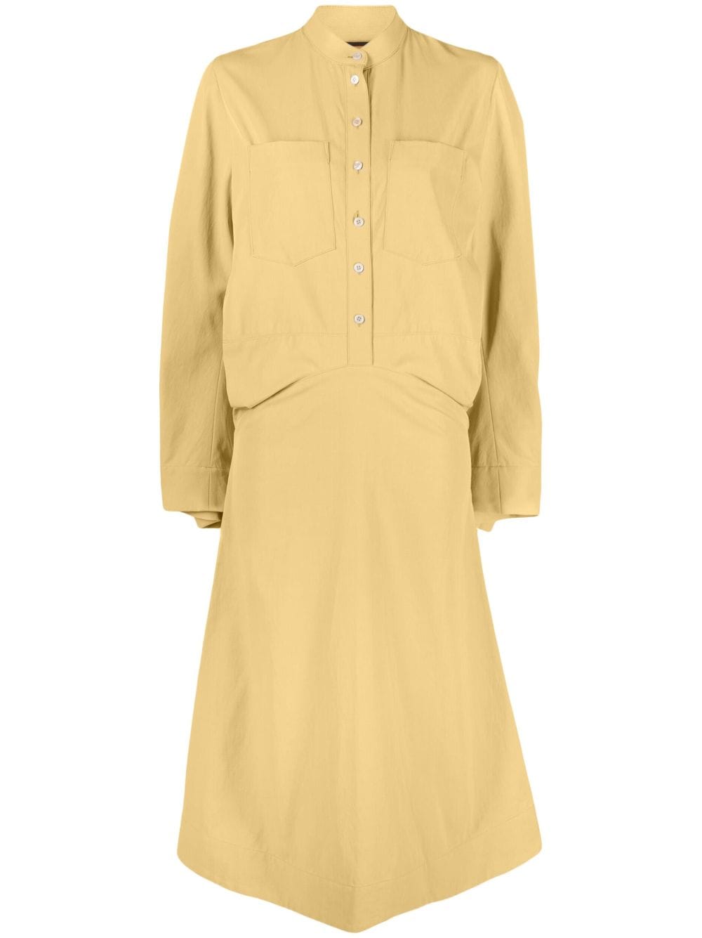 colville Abelen midi shirtdress - Yellow von colville