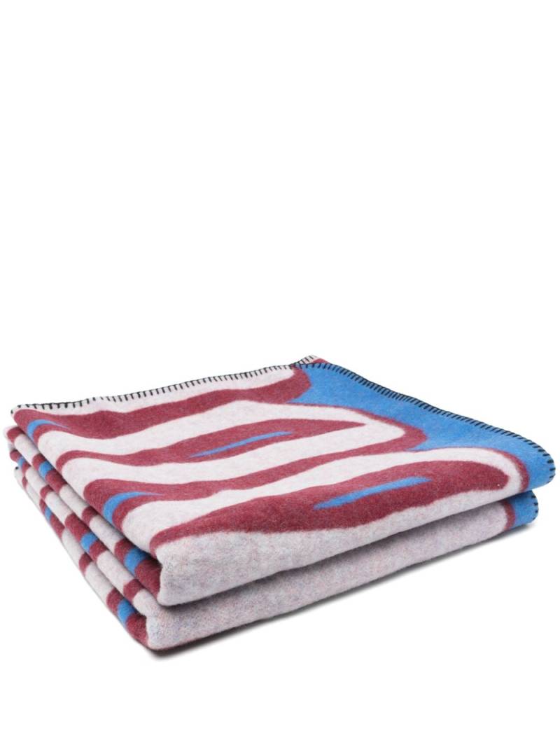 colville Festoon blanket (198cm x 138cm) - Blue von colville