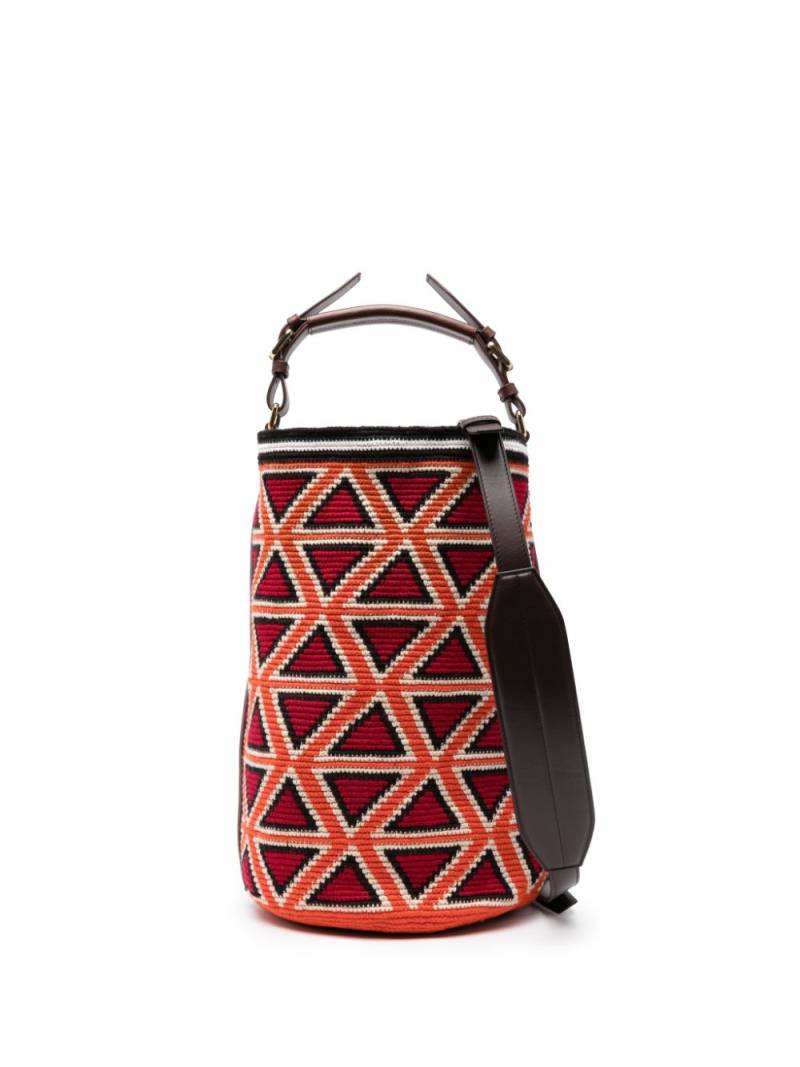 colville maxi Triangle tote bag - Orange von colville