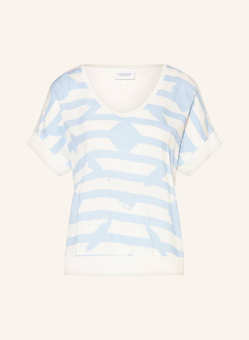 Comma Casual Identity Blusenshirt blau von comma casual identity