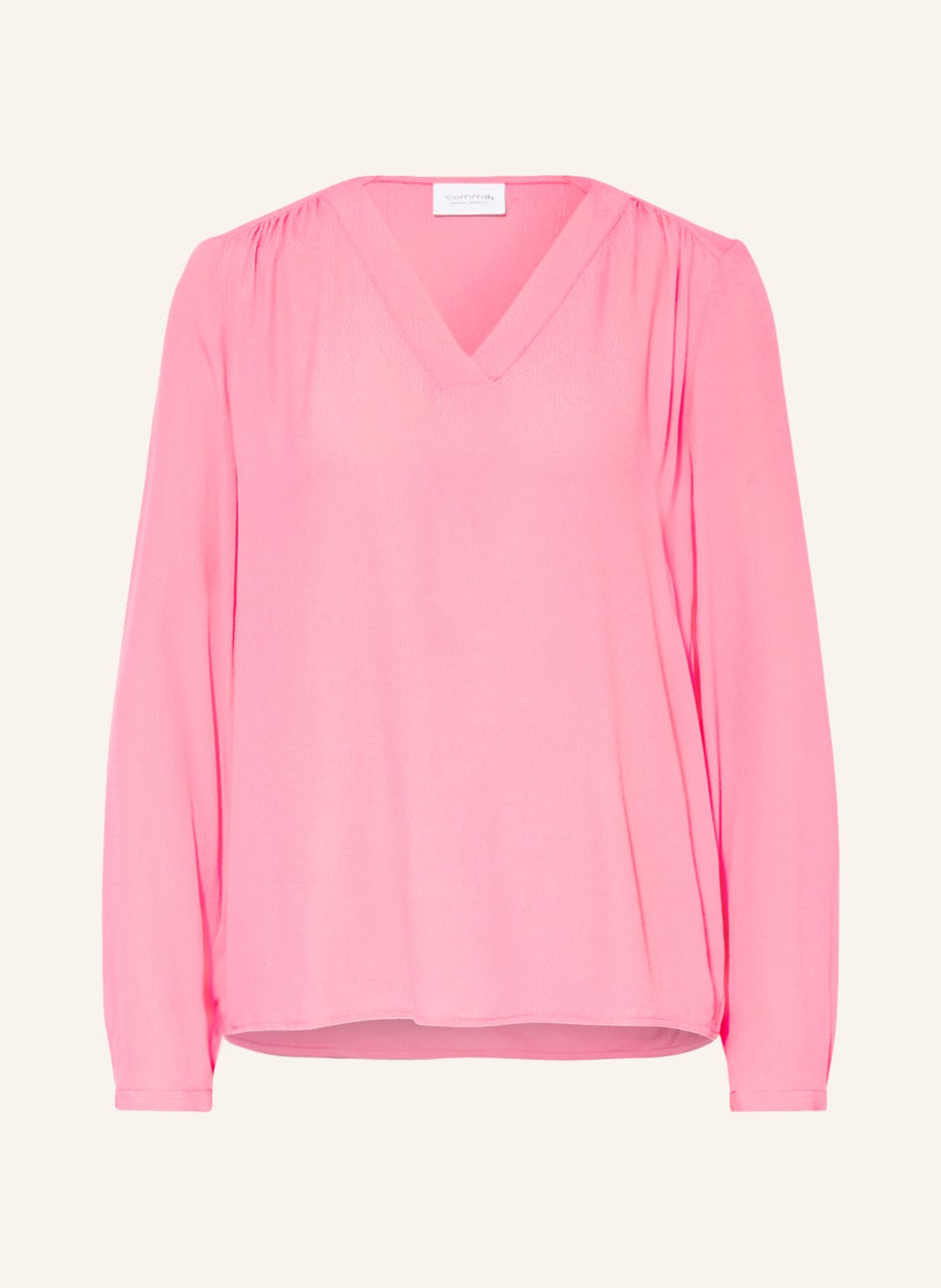 Comma Casual Identity Blusenshirt pink von comma casual identity