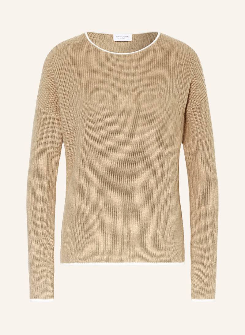 Comma Casual Identity Pullover beige von comma casual identity