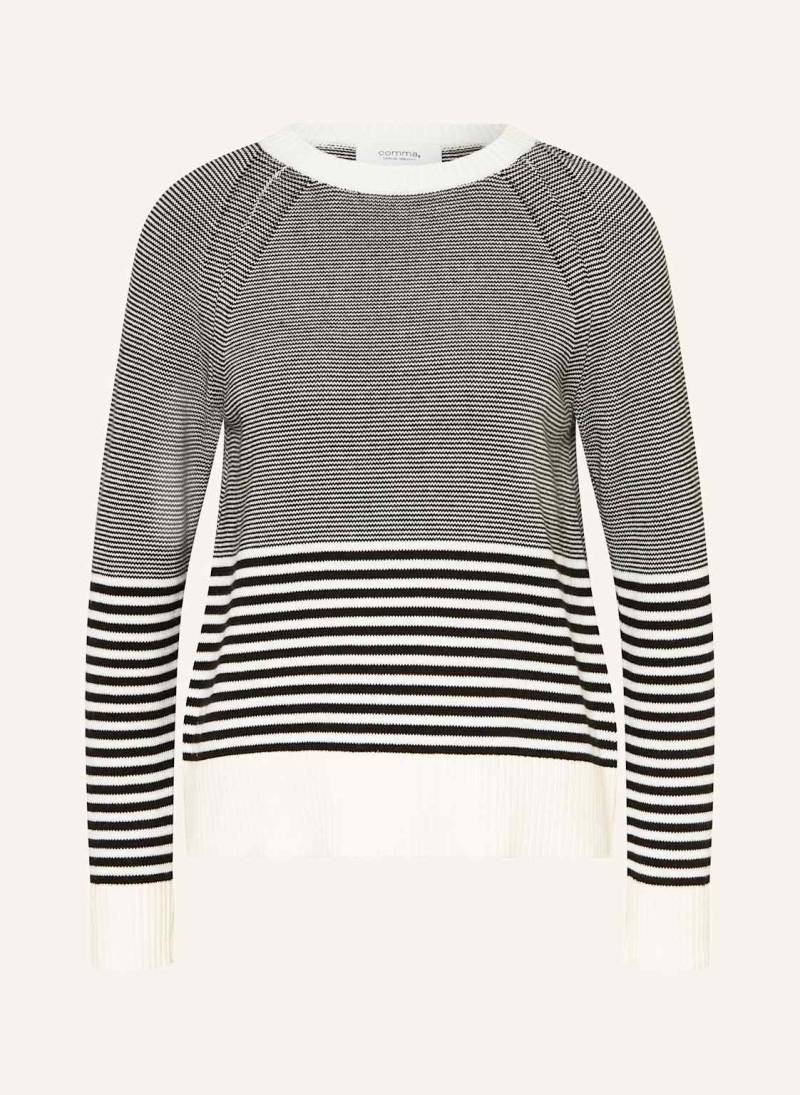 Comma Casual Identity Pullover schwarz von comma casual identity