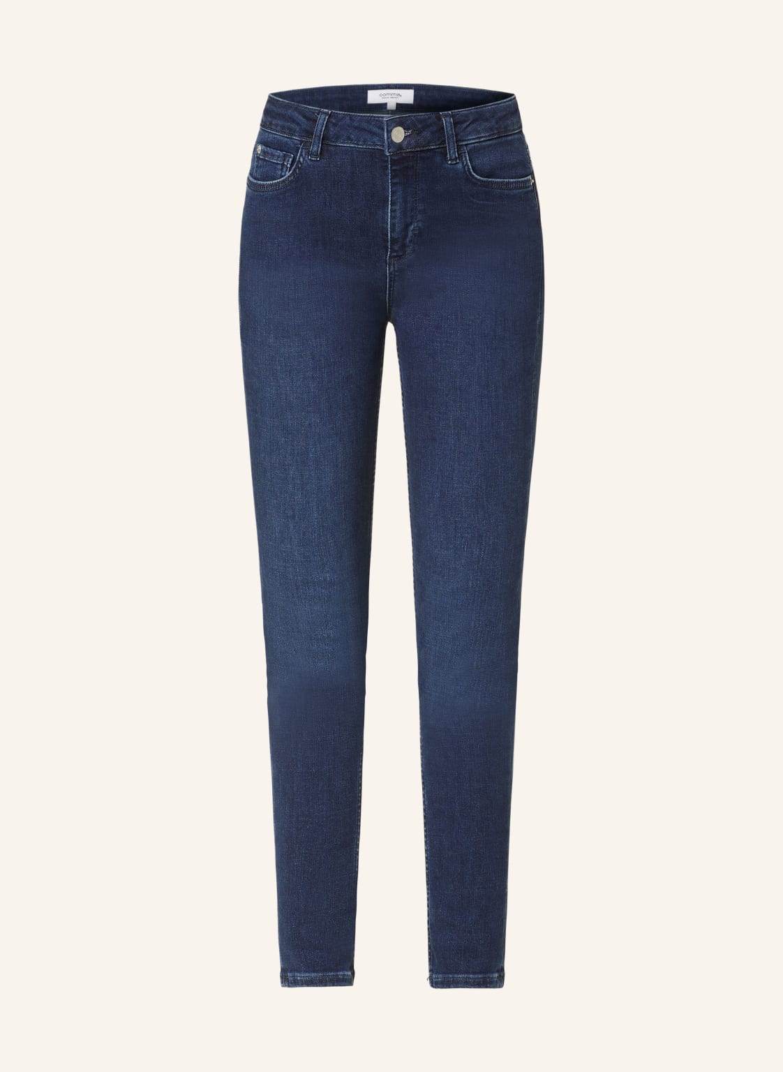 Comma Casual Identity Skinny Jeans blau von comma casual identity