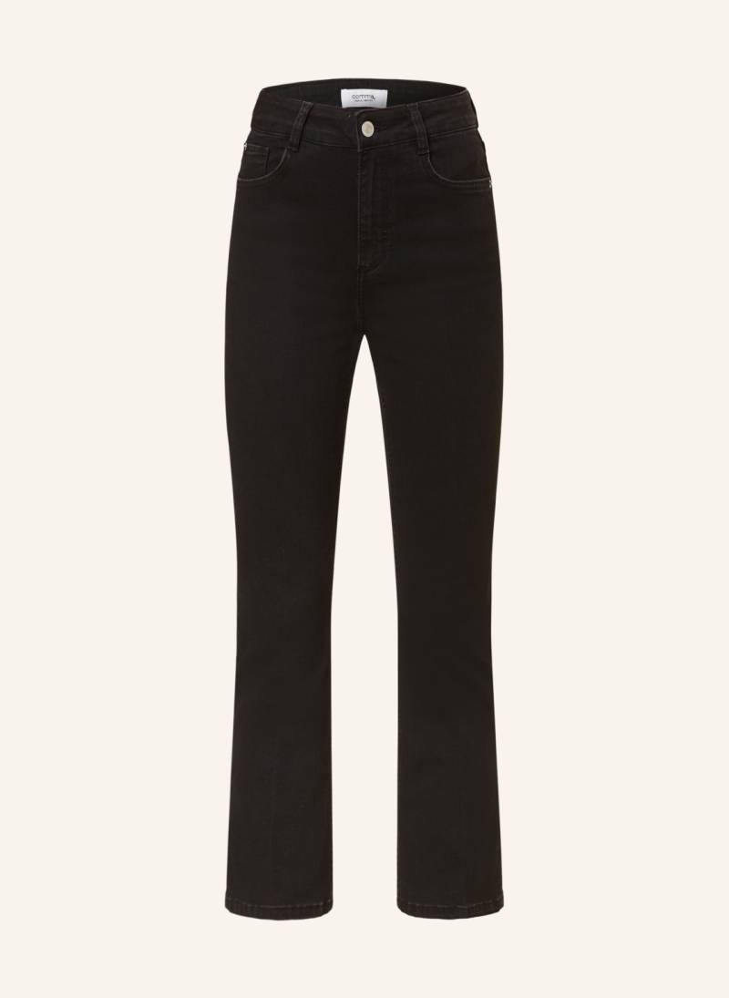 Comma Casual Identity Straight Jeans schwarz von comma casual identity