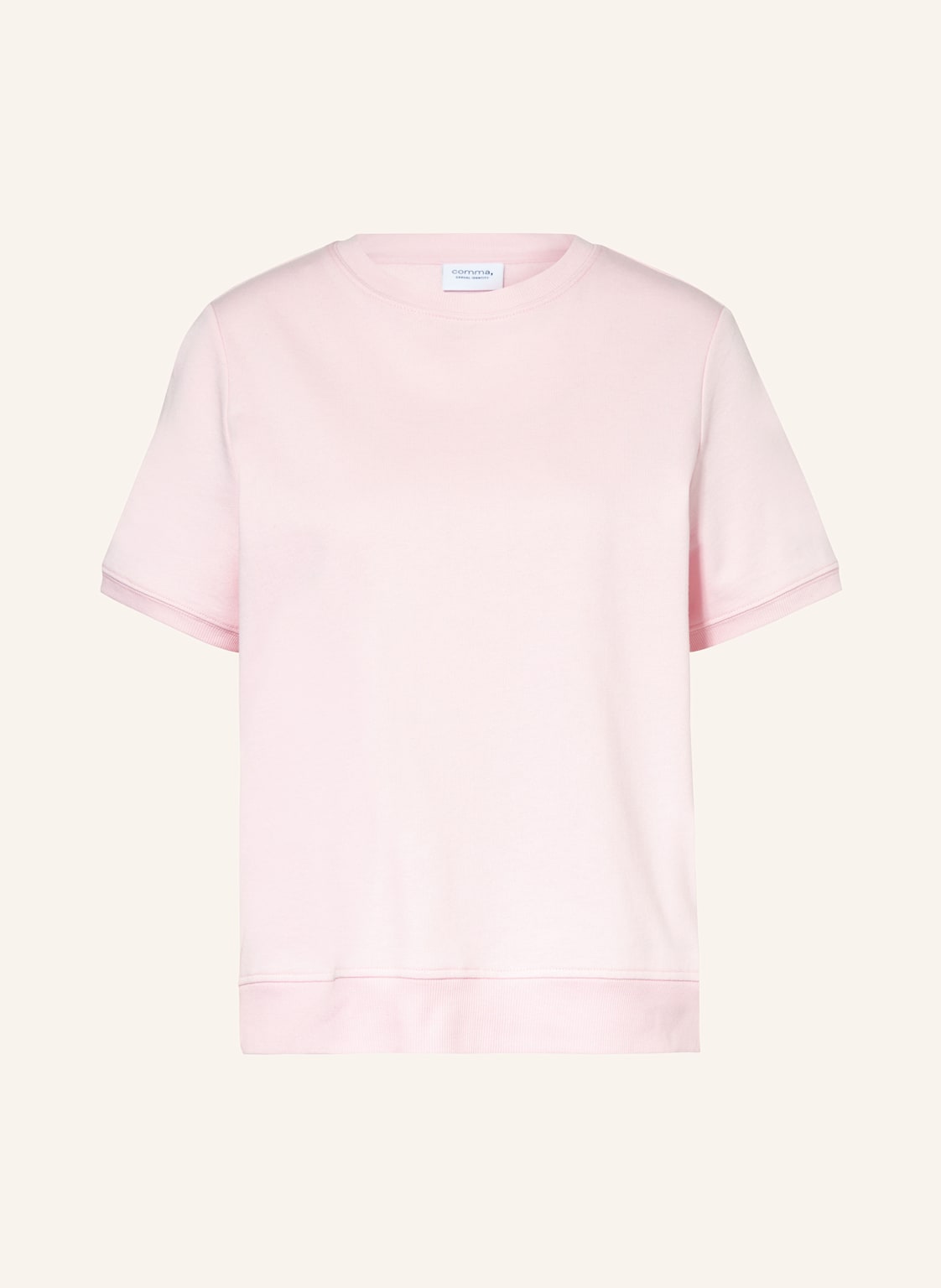 Comma Casual Identity T-Shirt rosa von comma casual identity