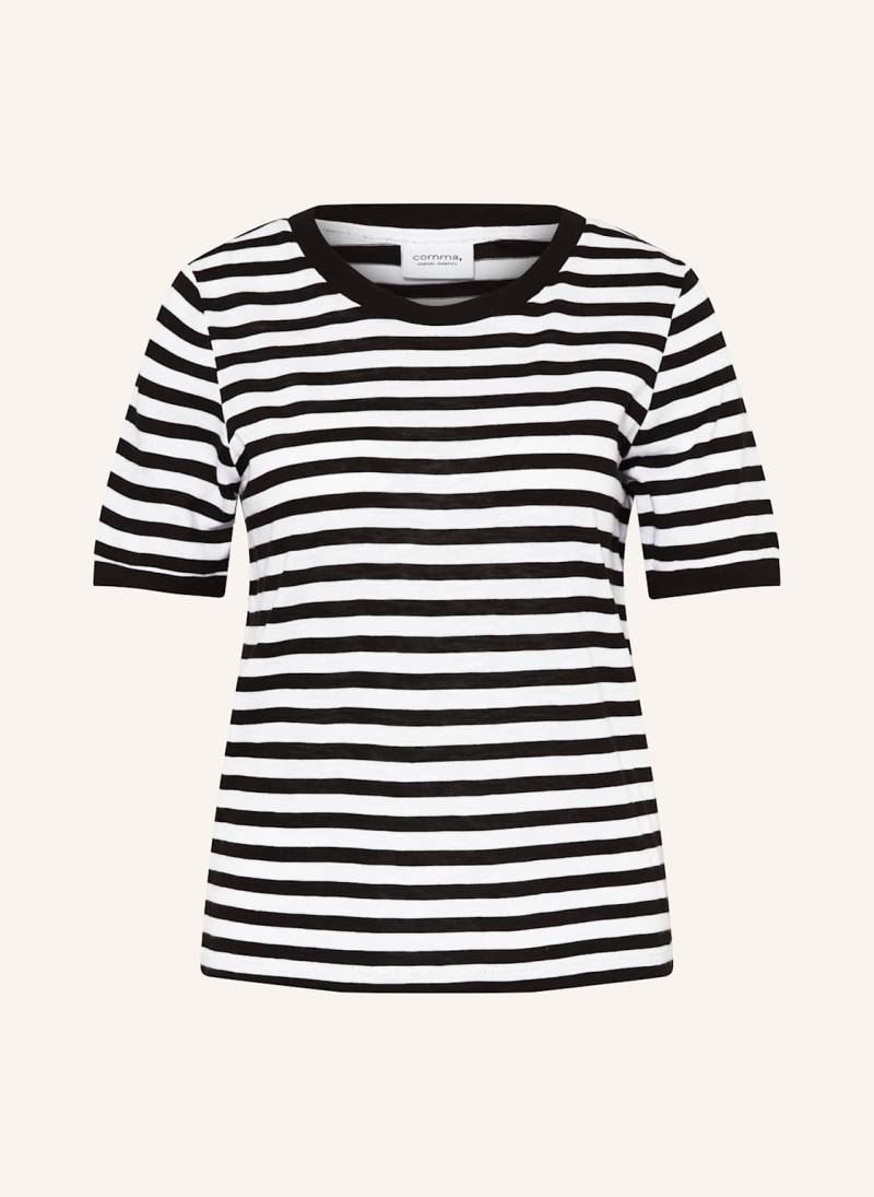 Comma Casual Identity T-Shirt schwarz von comma casual identity