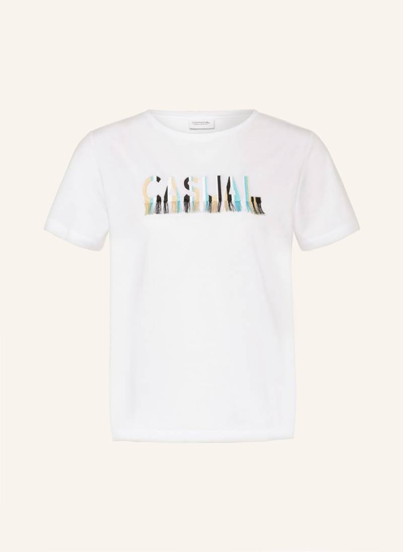 Comma Casual Identity T-Shirt weiss von comma casual identity