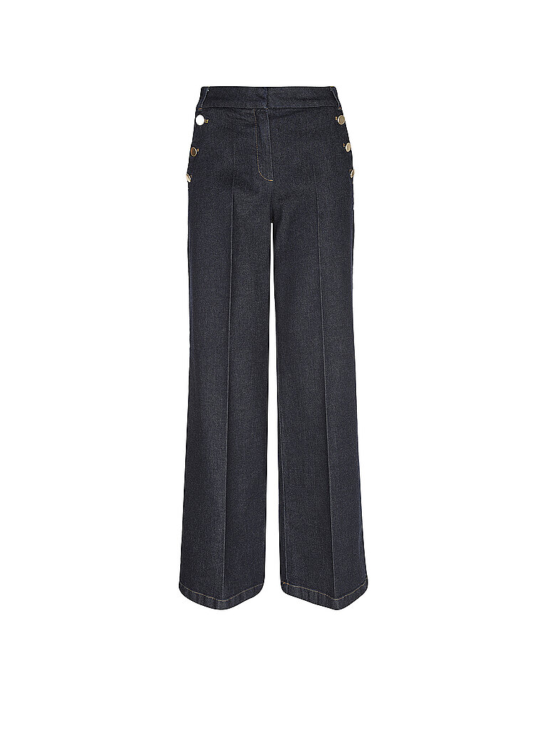 COMMA Jeans Wide Leg dunkelblau | 34 von comma