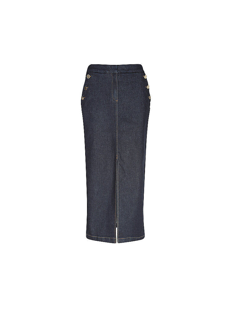 COMMA Jeansrock dunkelblau | 34 von comma