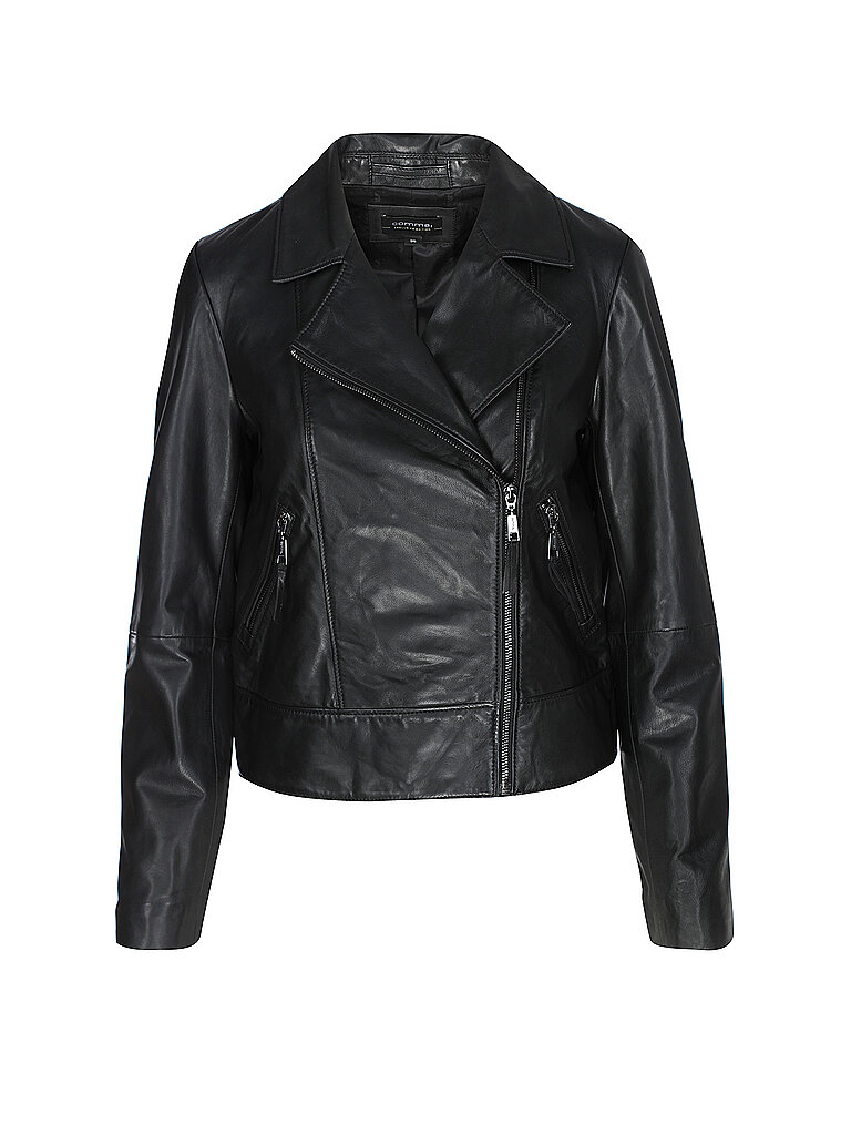 COMMA Lederjacke schwarz | 36 von comma