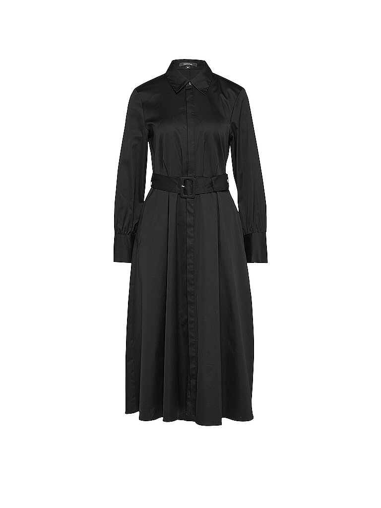 COMMA Midikleid  schwarz | 34 von comma