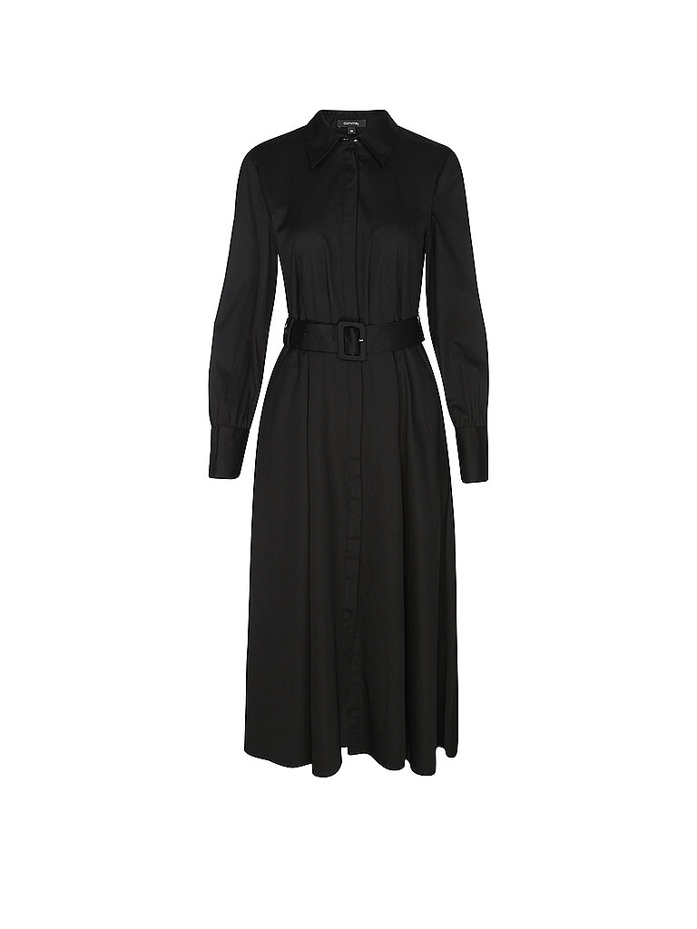 COMMA Midikleid  schwarz | 36 von comma