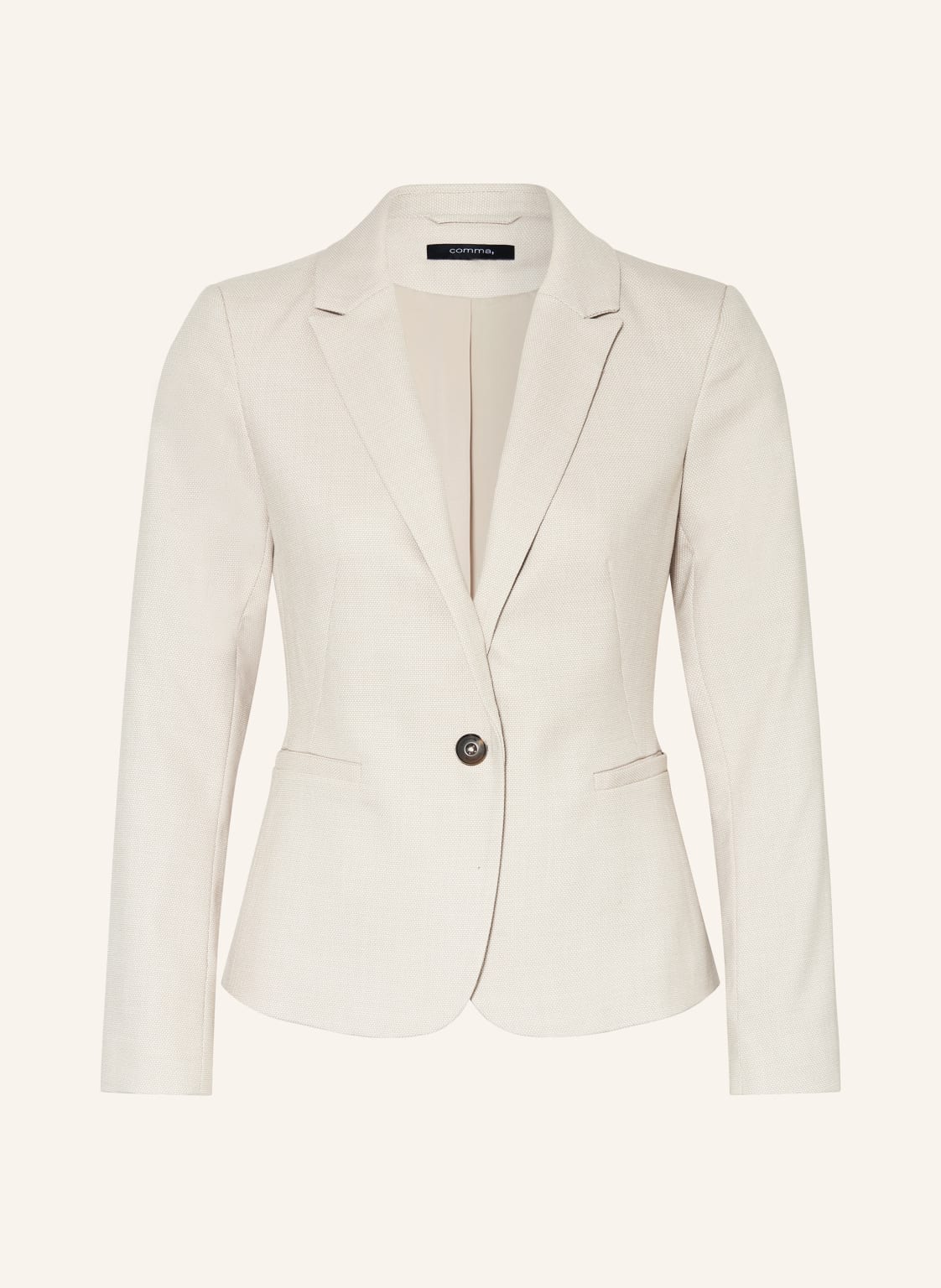 Comma Blazer beige von comma