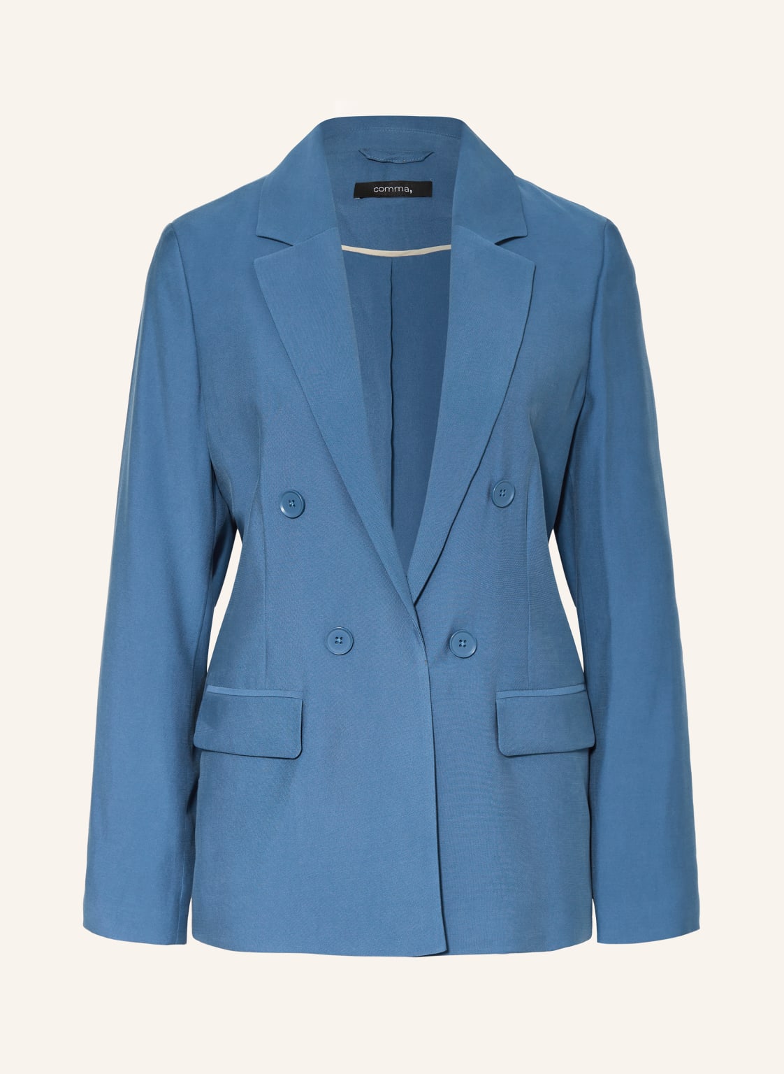 Comma Blazer blau von comma