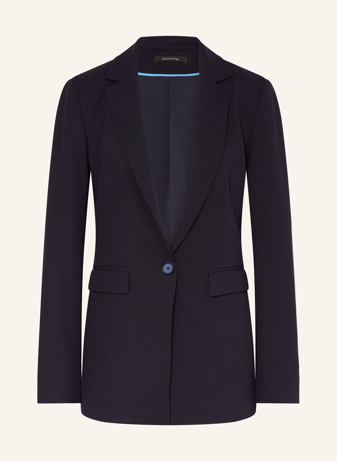 Comma Blazer blau von comma