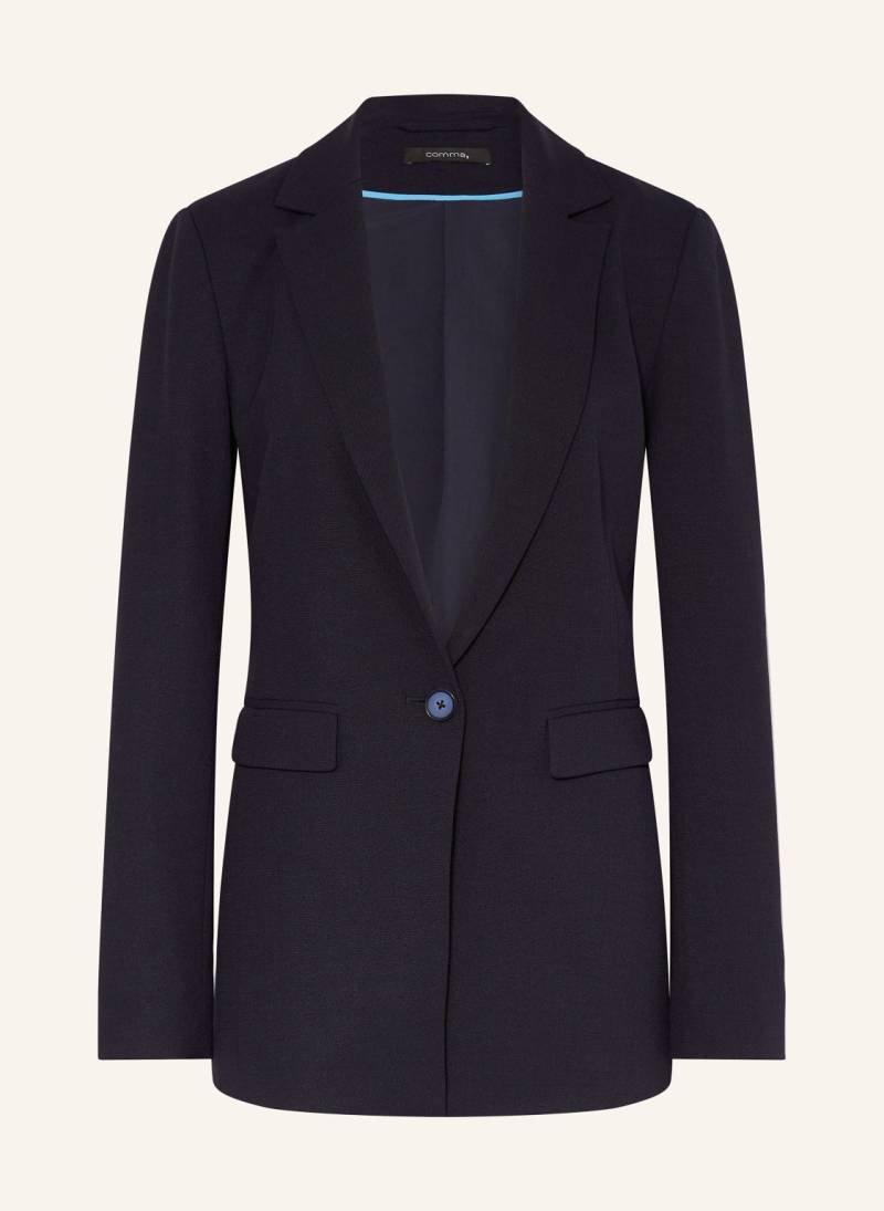 Comma Blazer blau von comma