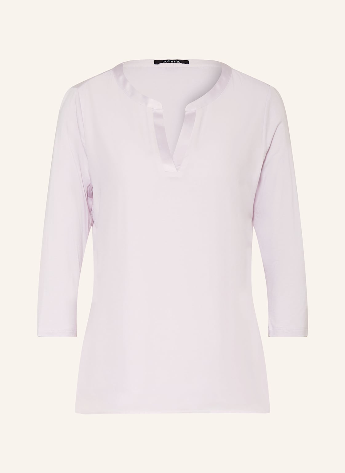 Comma Blusenshirt Mit 3/4-Arm rosa von comma