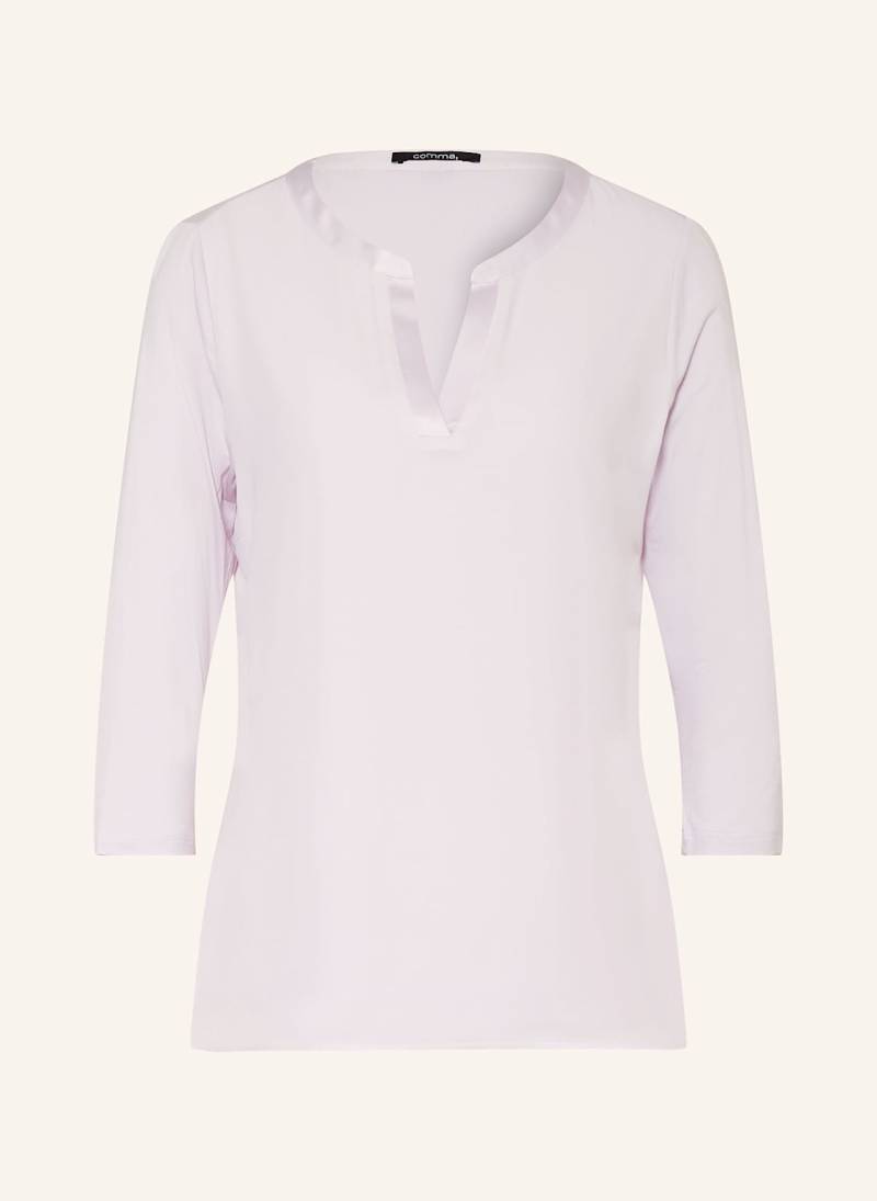 Comma Blusenshirt Mit 3/4-Arm rosa von comma