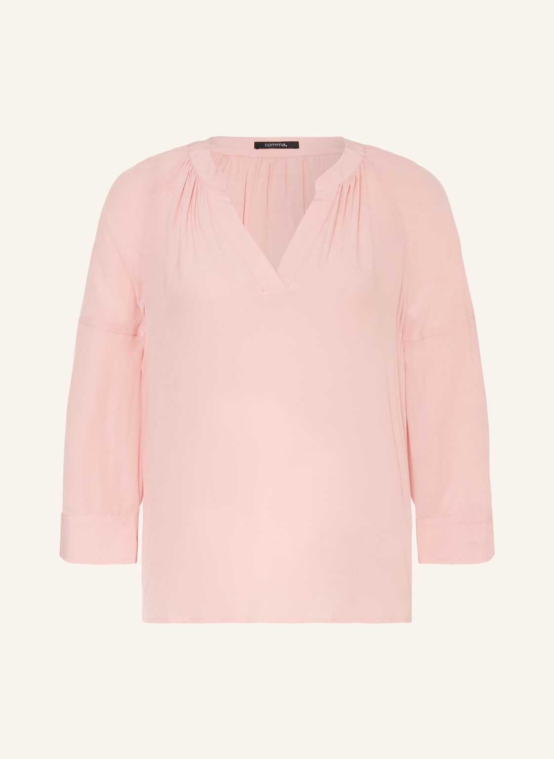 Comma Blusenshirt Mit 3/4-Arm rosa von comma