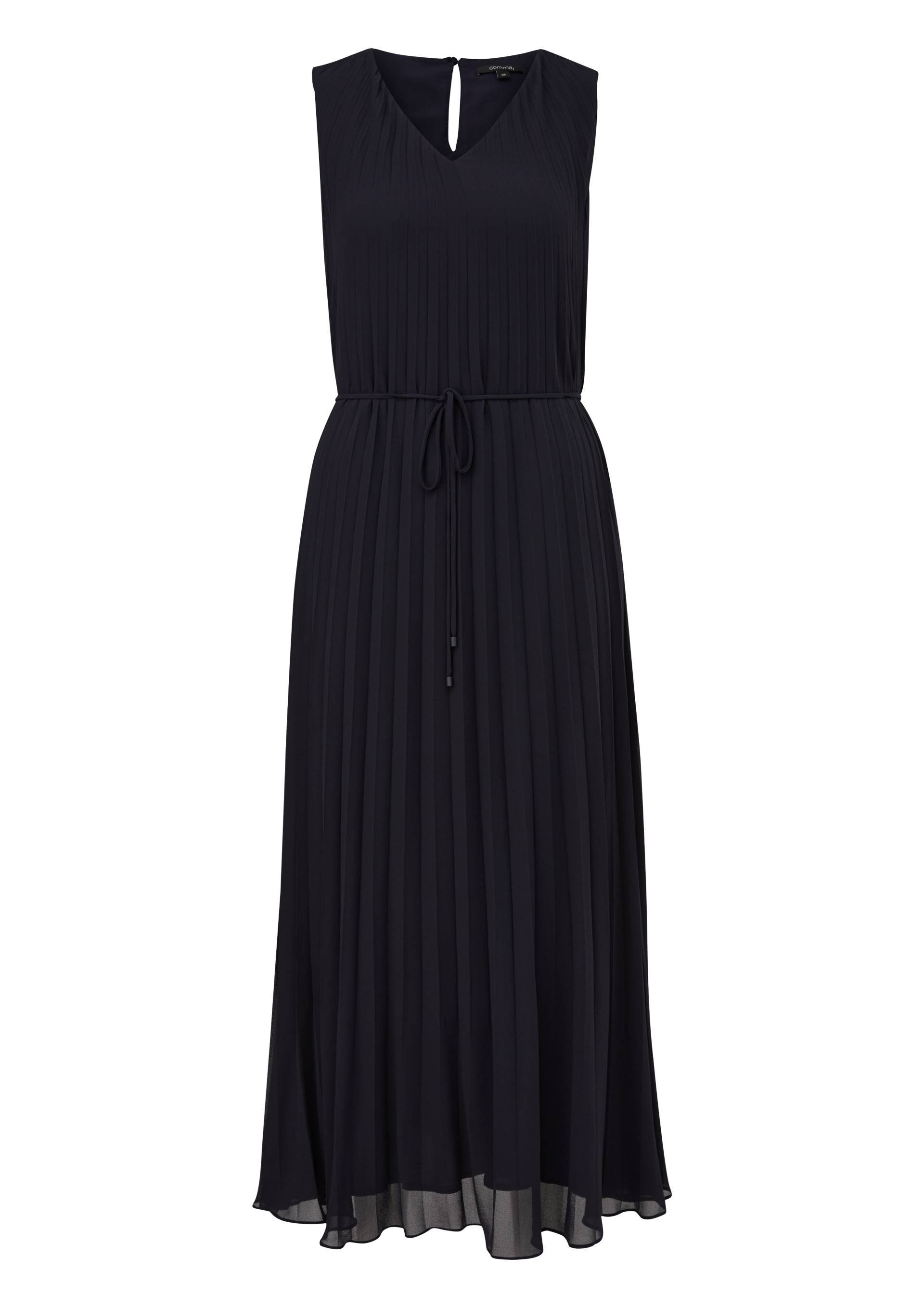 Comma Chiffonkleid, mit luftigem Schlitz im Rücken Comma Chiffonkleid, mit luftigem Schlitz im Rücken von comma